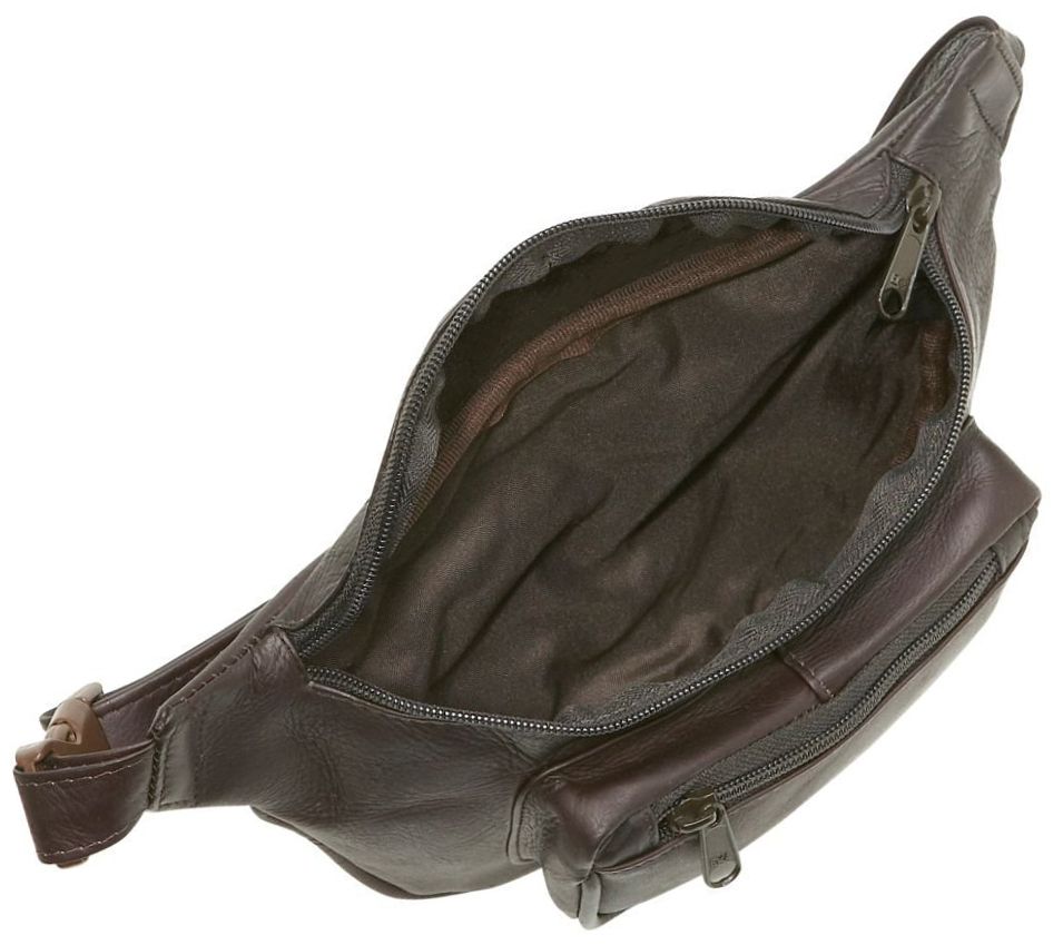 Le Donne Leather Classic Fanny Pack/Waist Bag - QVC.com