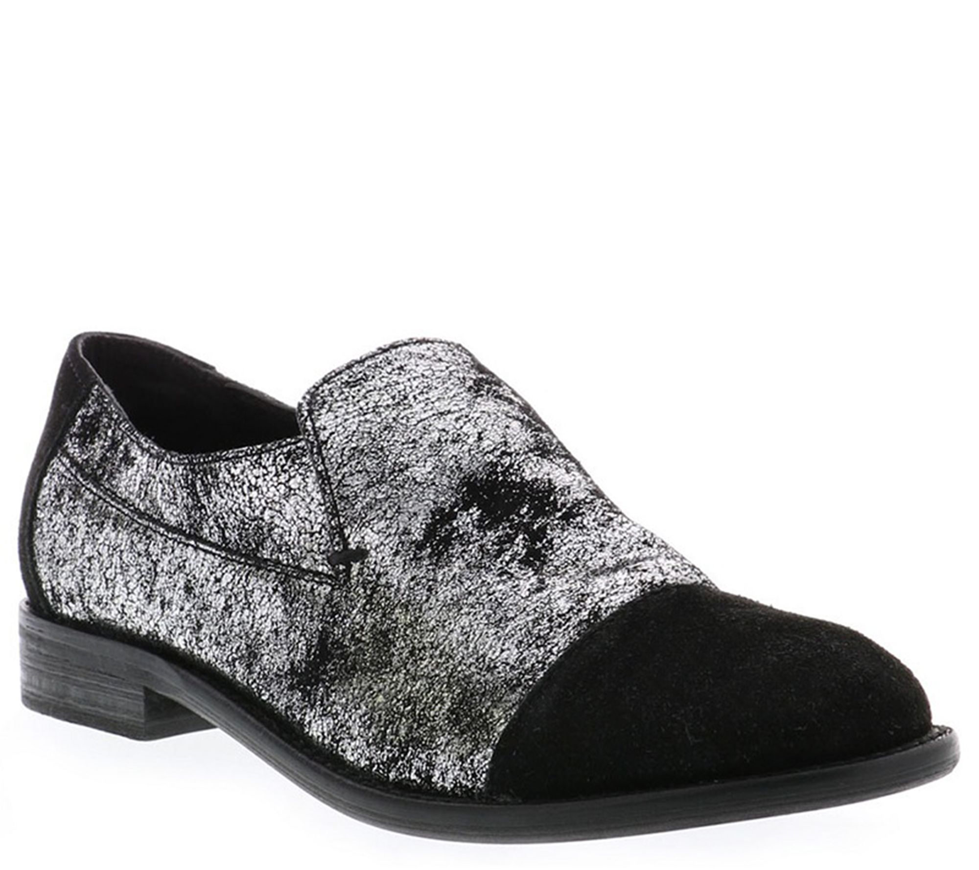 Sbicca Metallic Toe Cap Loafers Faxon