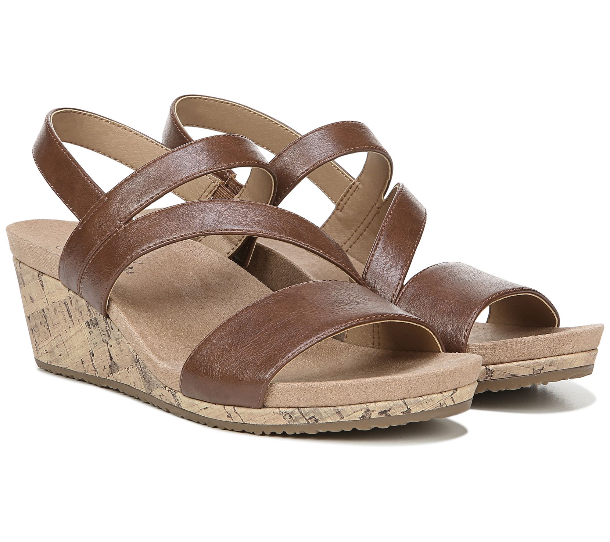 Lifestride milly hot sale women's wedge sandals