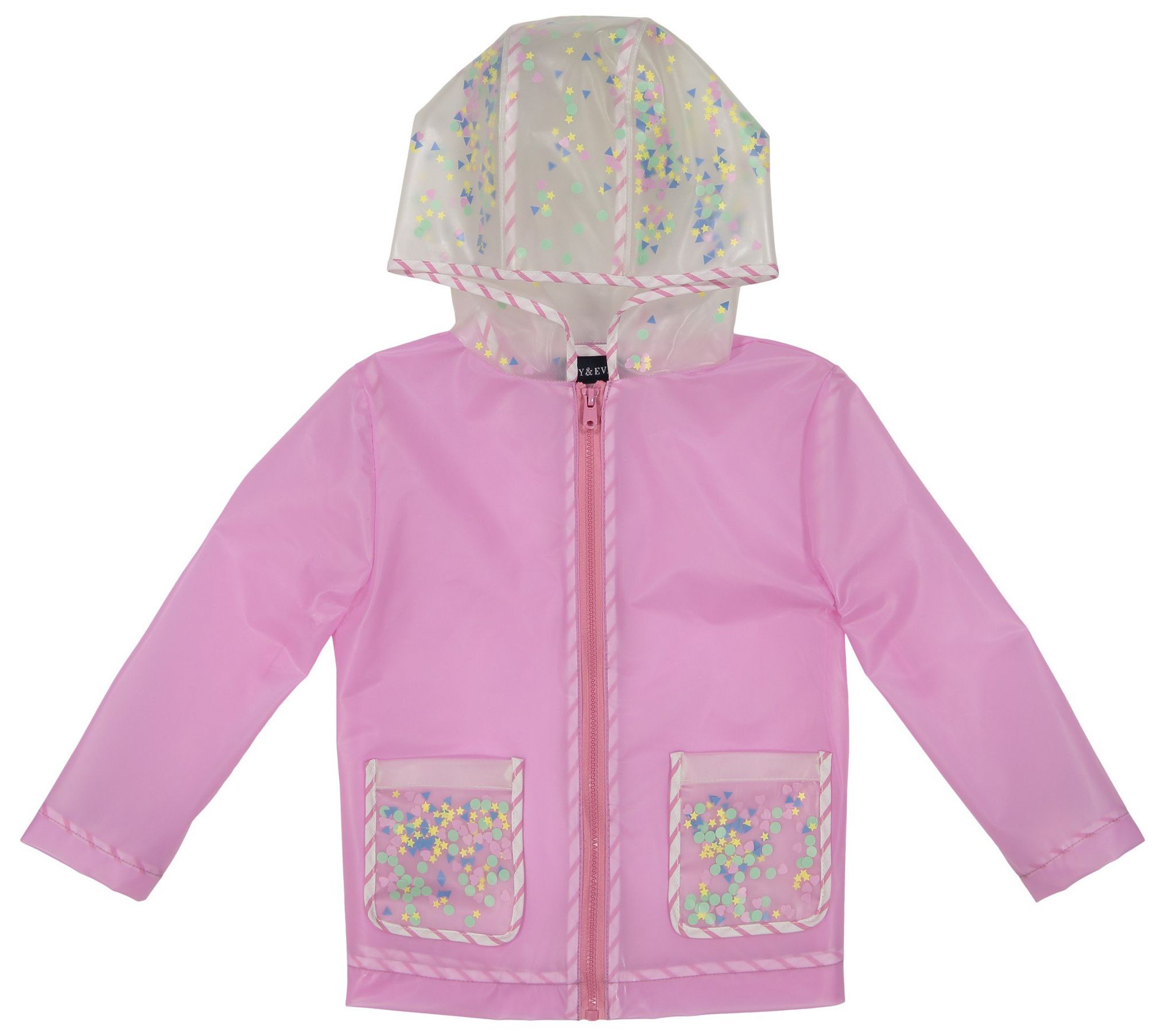 baby pink rain jacket