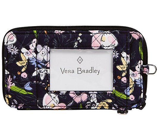 Vera Bradley Printed Cotton RFID Smartphone Wristlet