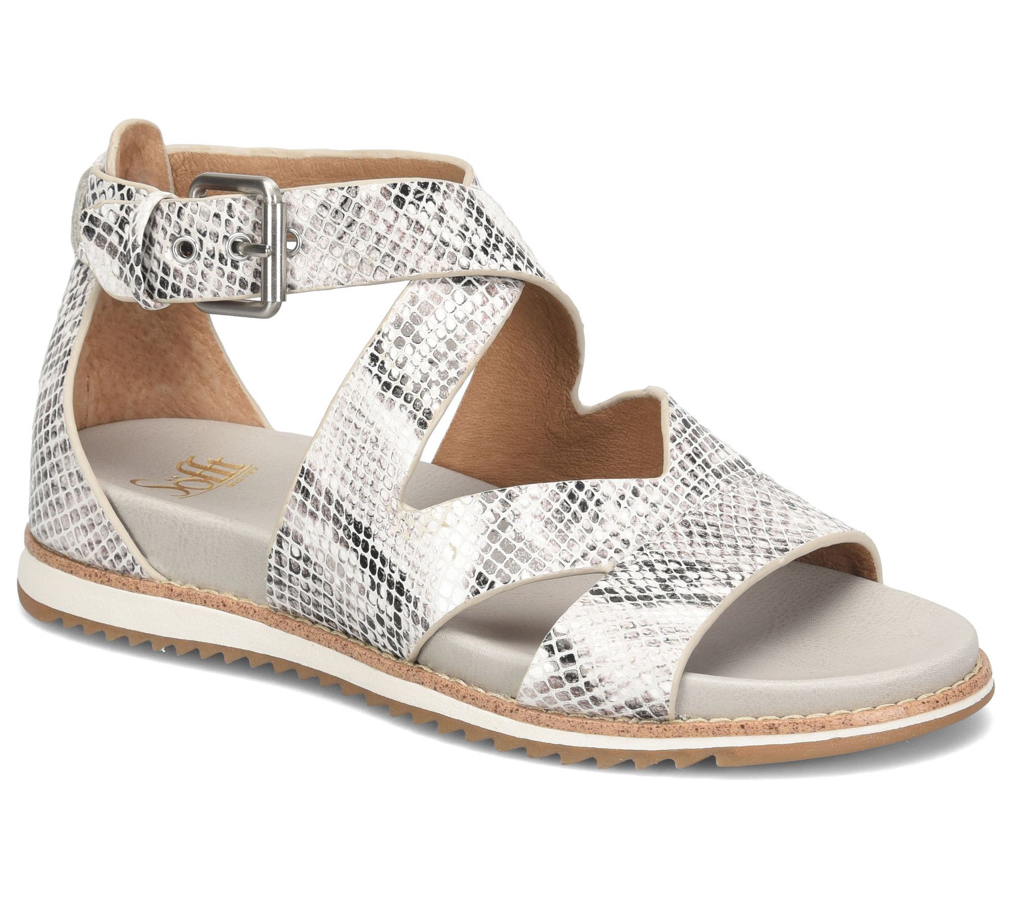 Sofft Leather Sporty Sandals - Mirabelle II - QVC.com
