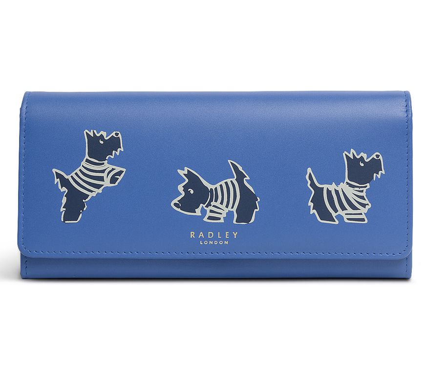 RADLEY London Stripey Dog - Large Flapover Matinee - QVC.com