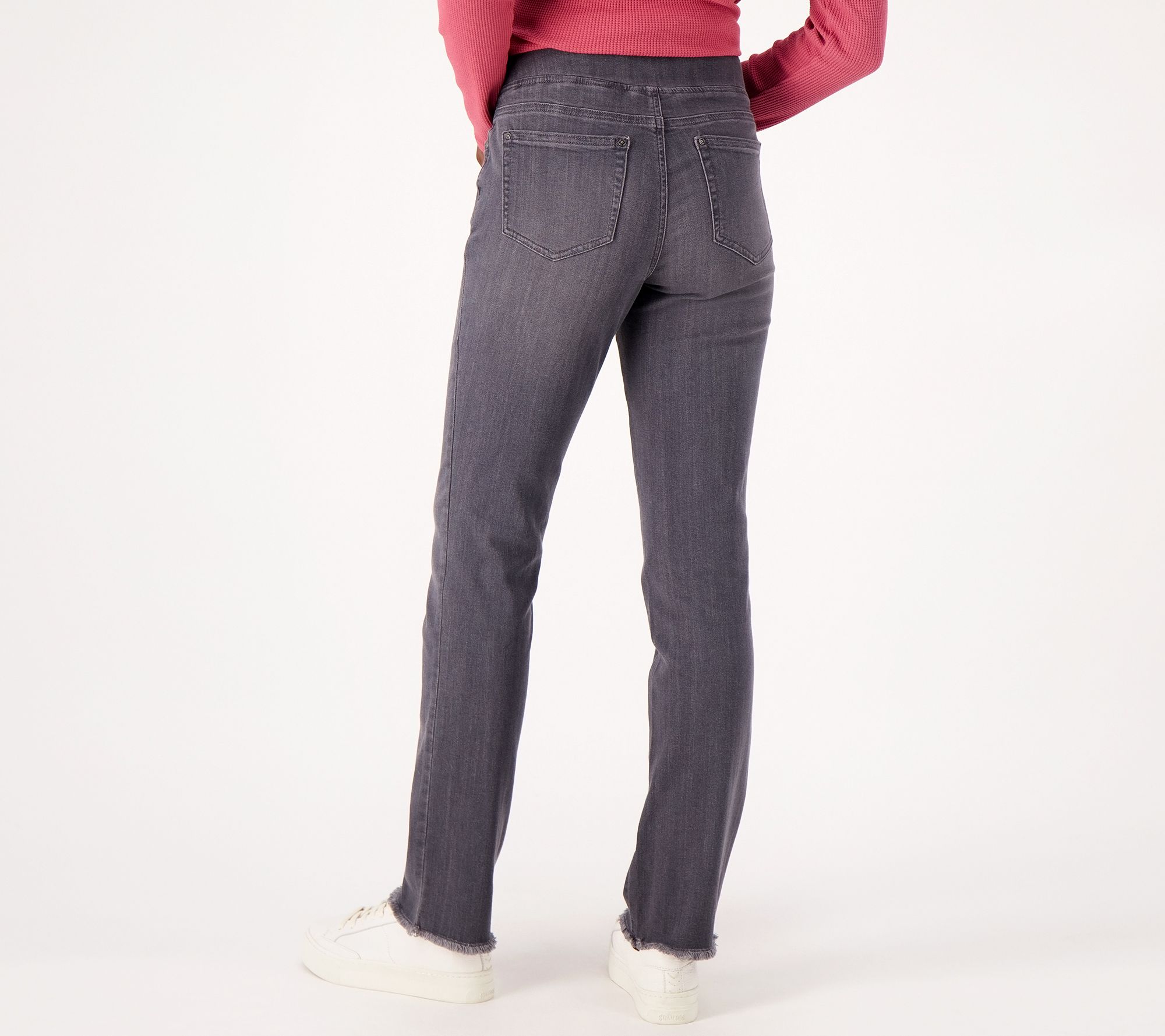 Belle by Kim Gravel Tall Primabelle Frayed Jeggings 