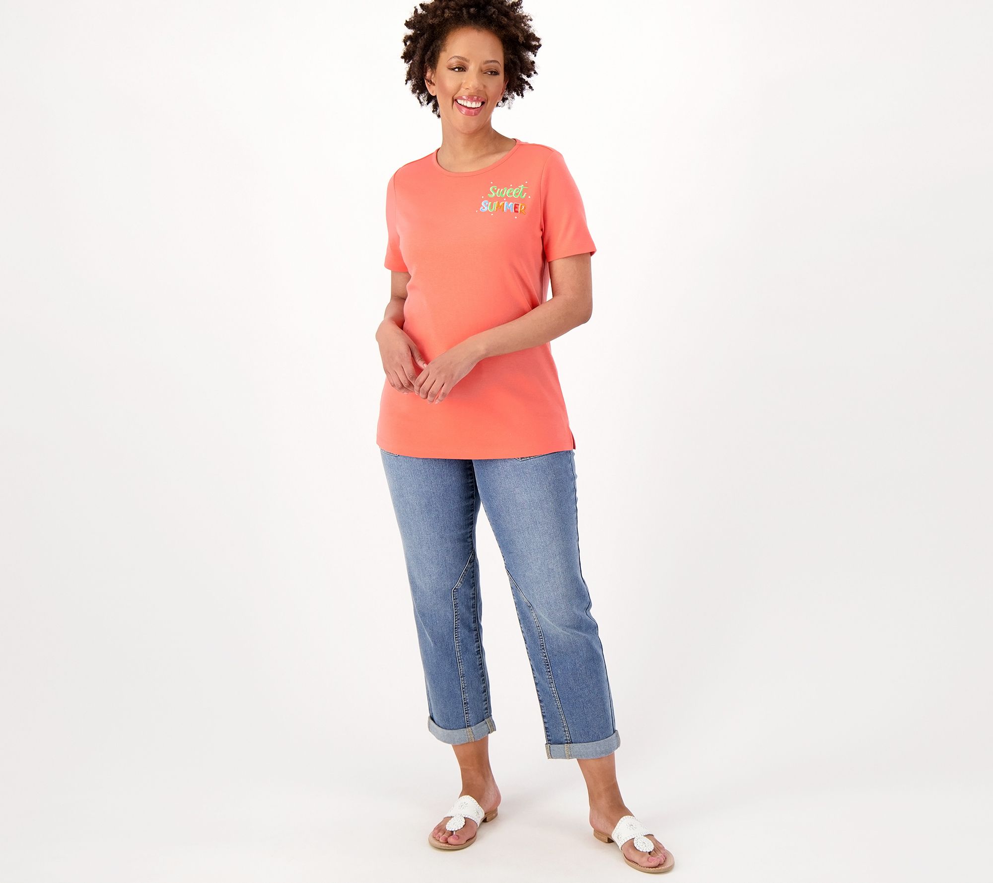 Qvc clearance summer tops