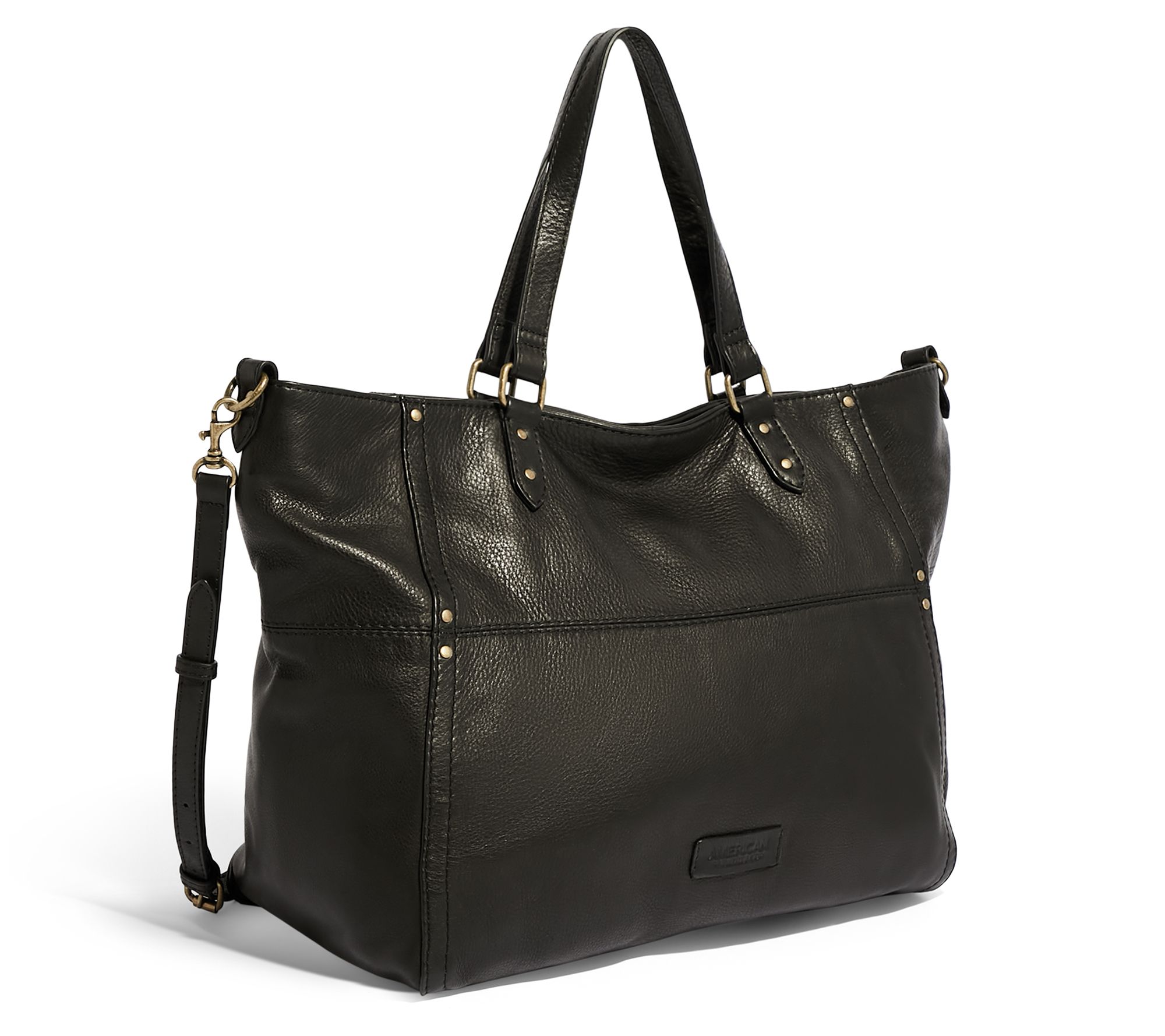 American Leather Co. Lolo Large Tote - QVC.com