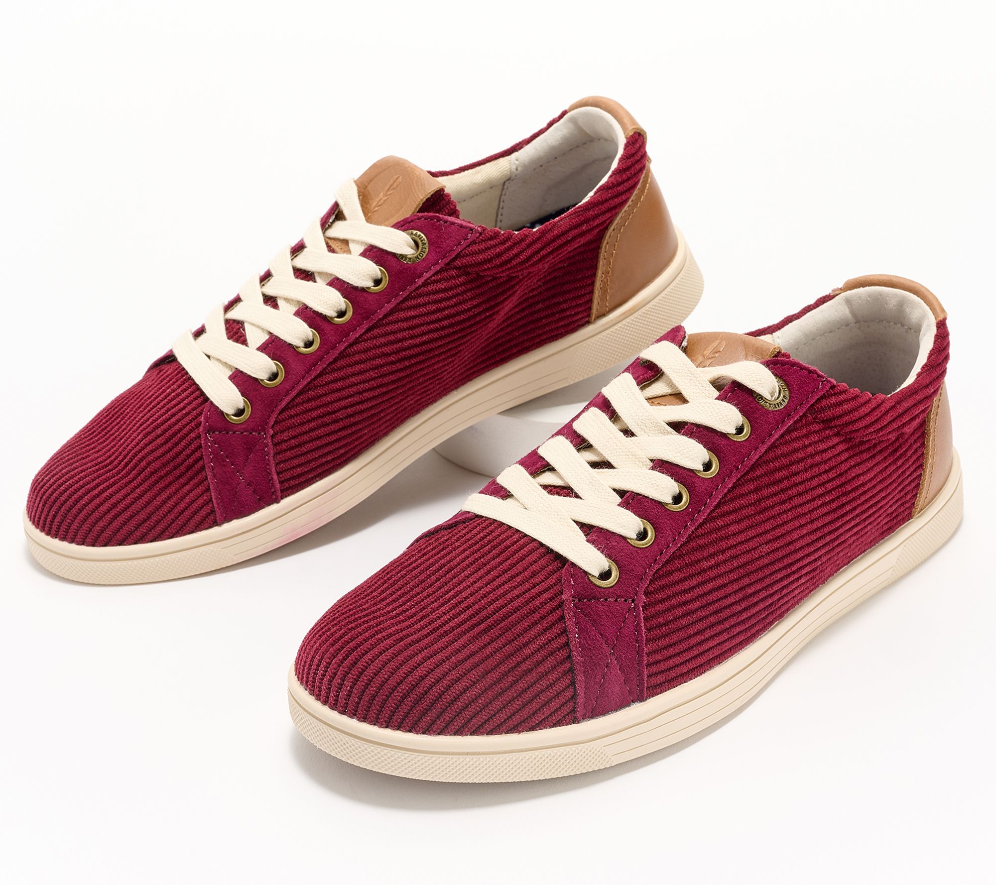 Revitalign Orthotic Corduroy Sneakers - Avalon Fiona