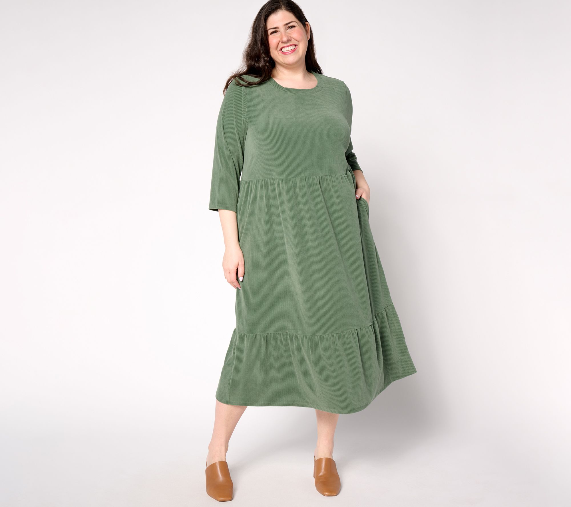 Midi Dresses Qvc Plus Size Dresses Denim Petite Heritage Velour