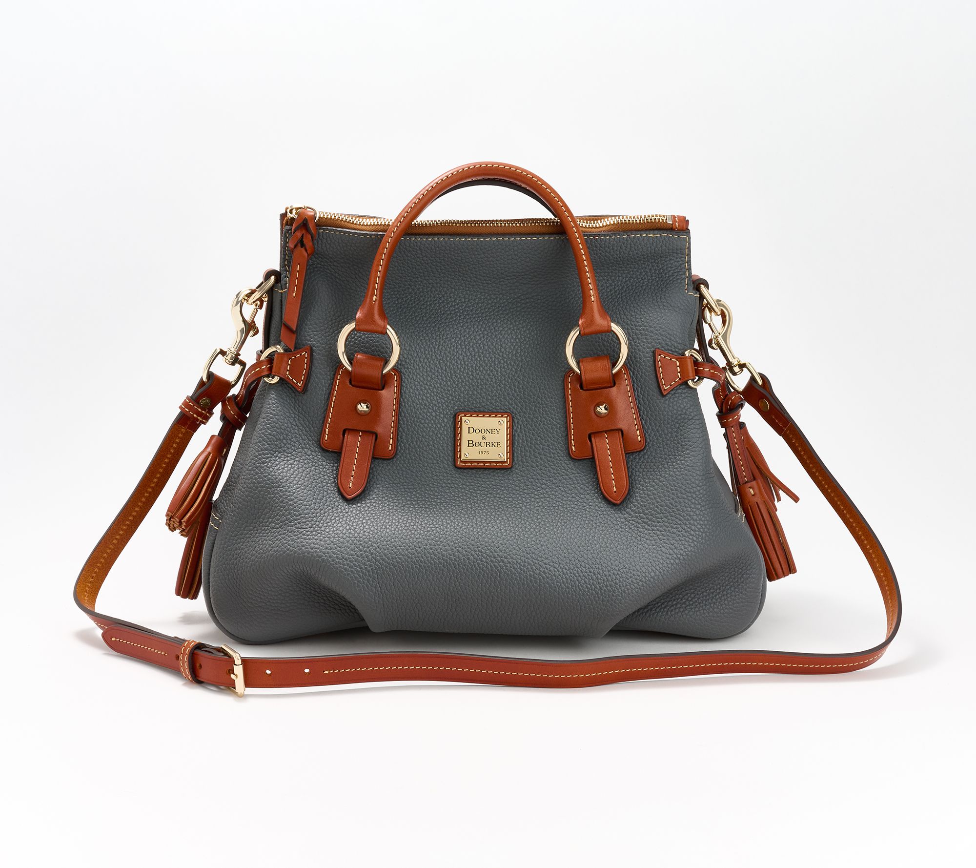 Dooney & Bourke Pebble Leather Stanwich Satchel