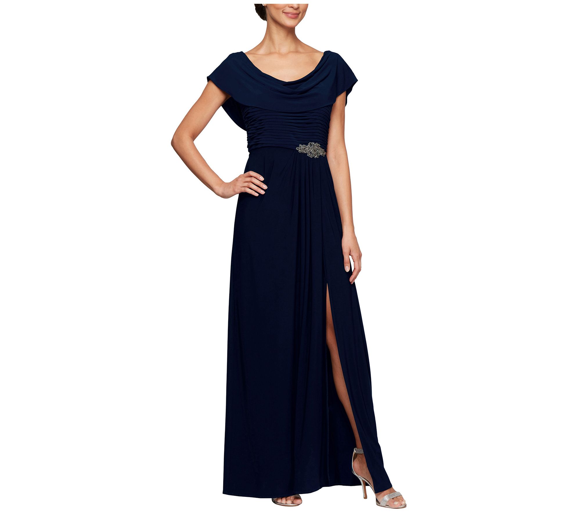 QVC Long Mother of the Bride Dresses