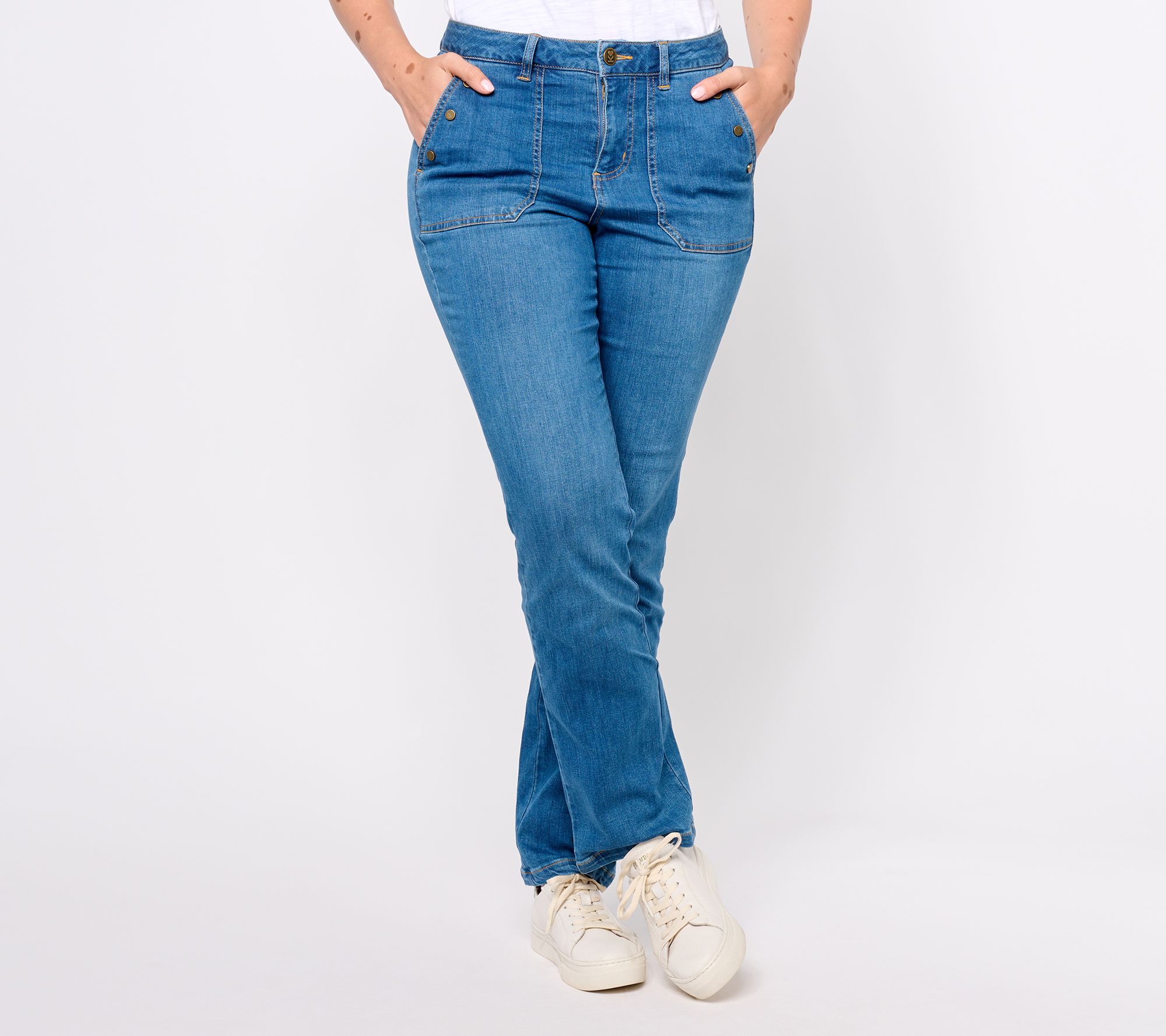 "As Is" Belle by Kim Gravel Tall TripleLuxe Denim Jean