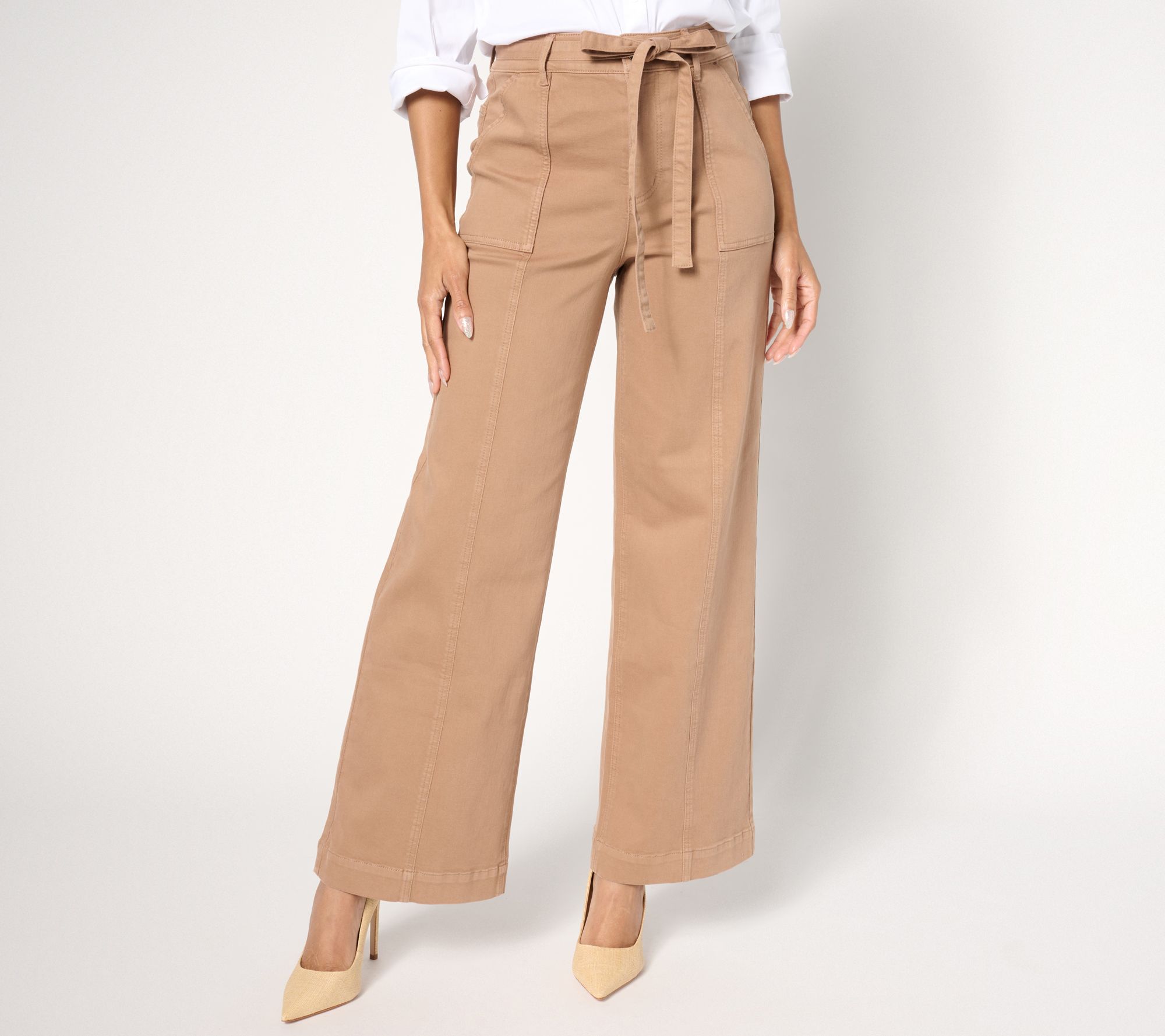 Isaac Mizrahi Live! Tall True Denim Color Trouser Jeans
