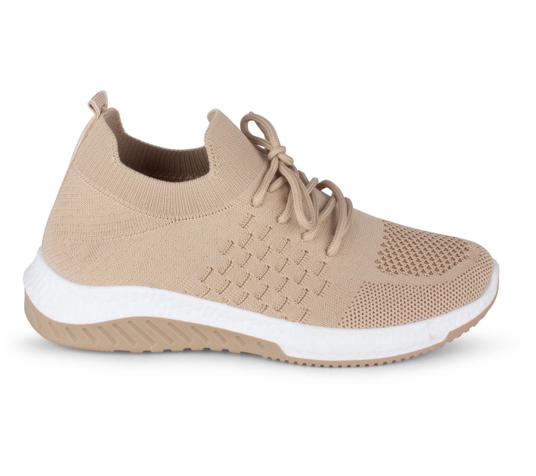 Danskin Textured Lace Up Sneaker - Free - QVC.com