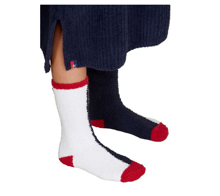 Barefoot Dreams CozyChic Team USA Youth Crew Socks