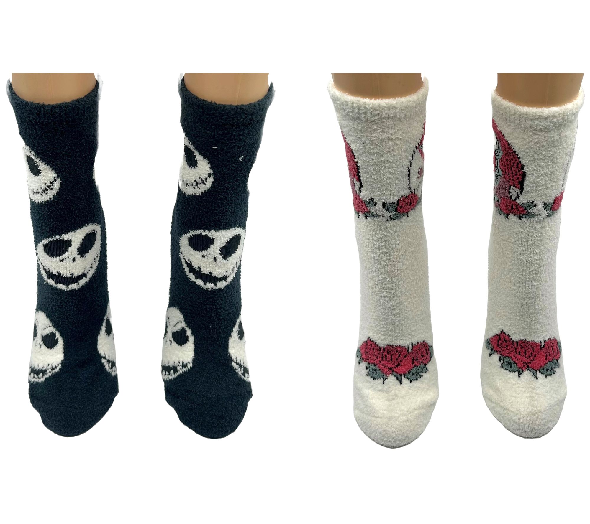 Nightmare Before Christmas Ladies' Set of 2 Coz y Crew Socks