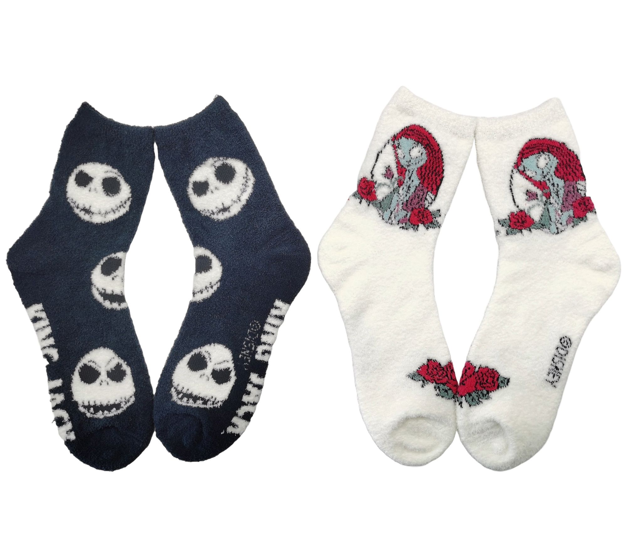 Nightmare Before Christmas Ladies' Set of 2 Cozy Crew Socks