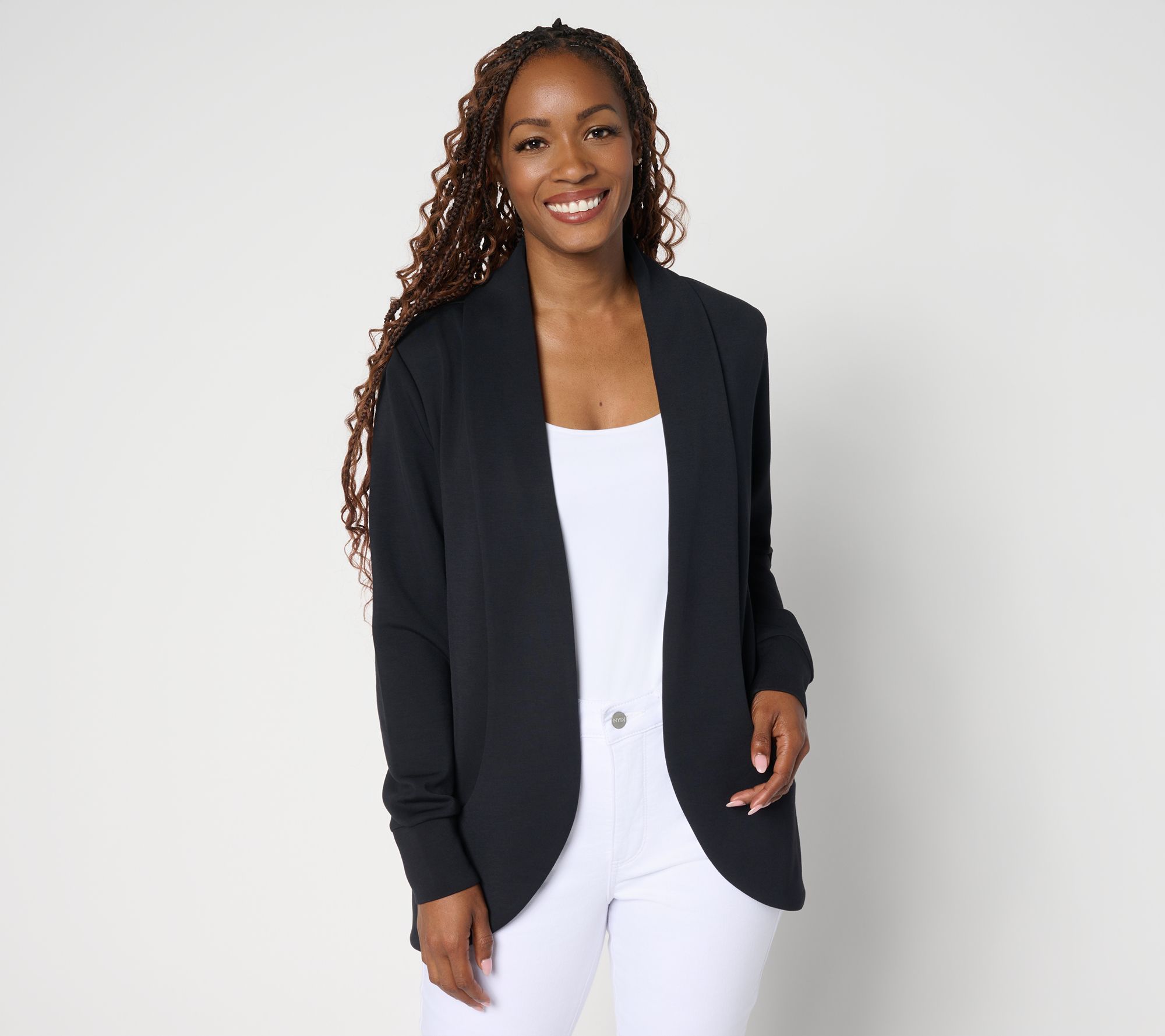 Belle by Kim Gravel ScubaLuxe Cocoon Cardigan