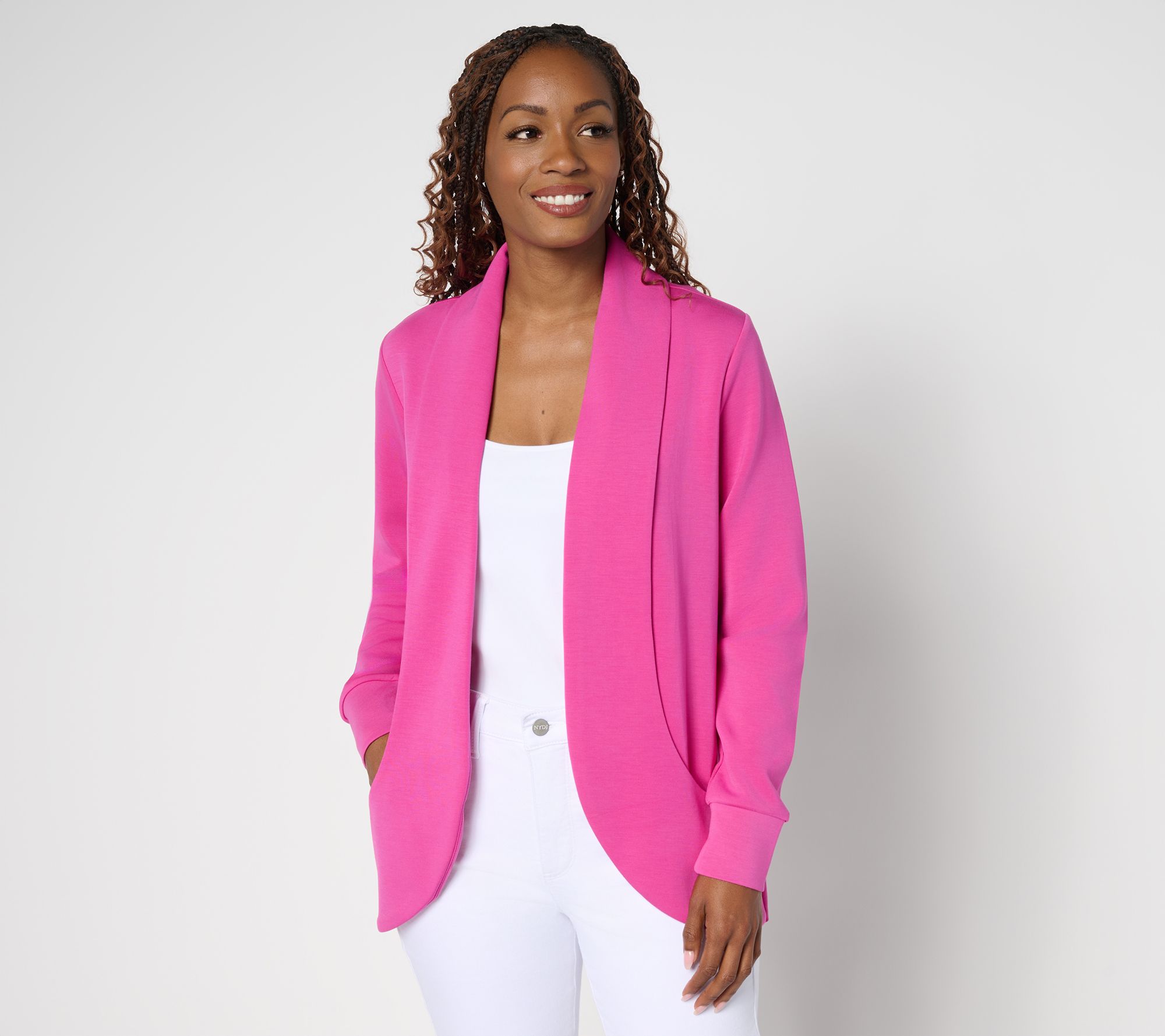 Belle by Kim Gravel ScubaLuxe Cocoon Cardigan