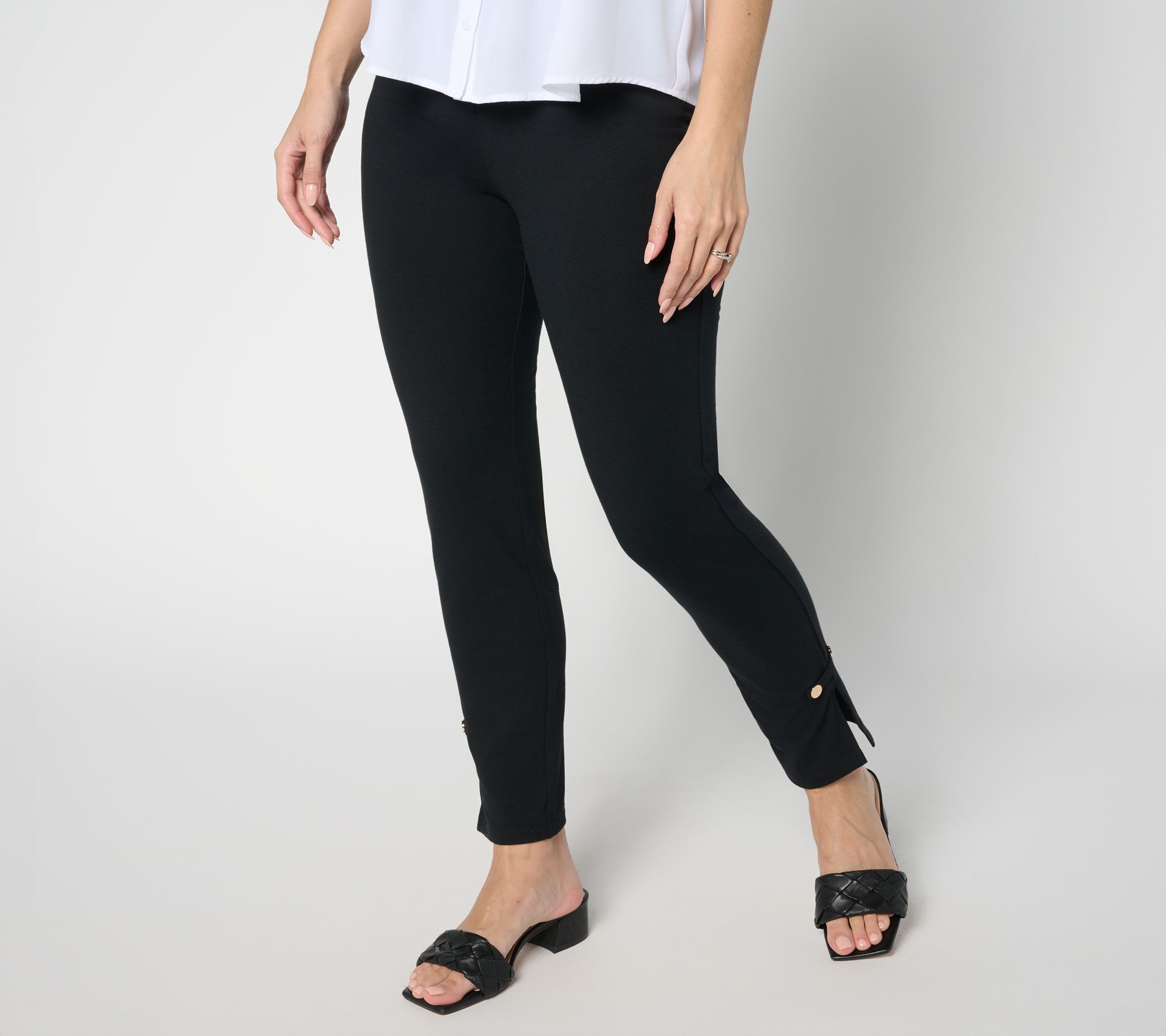 Wicked by Women with Control Petite Slim Leg Ankle Pants