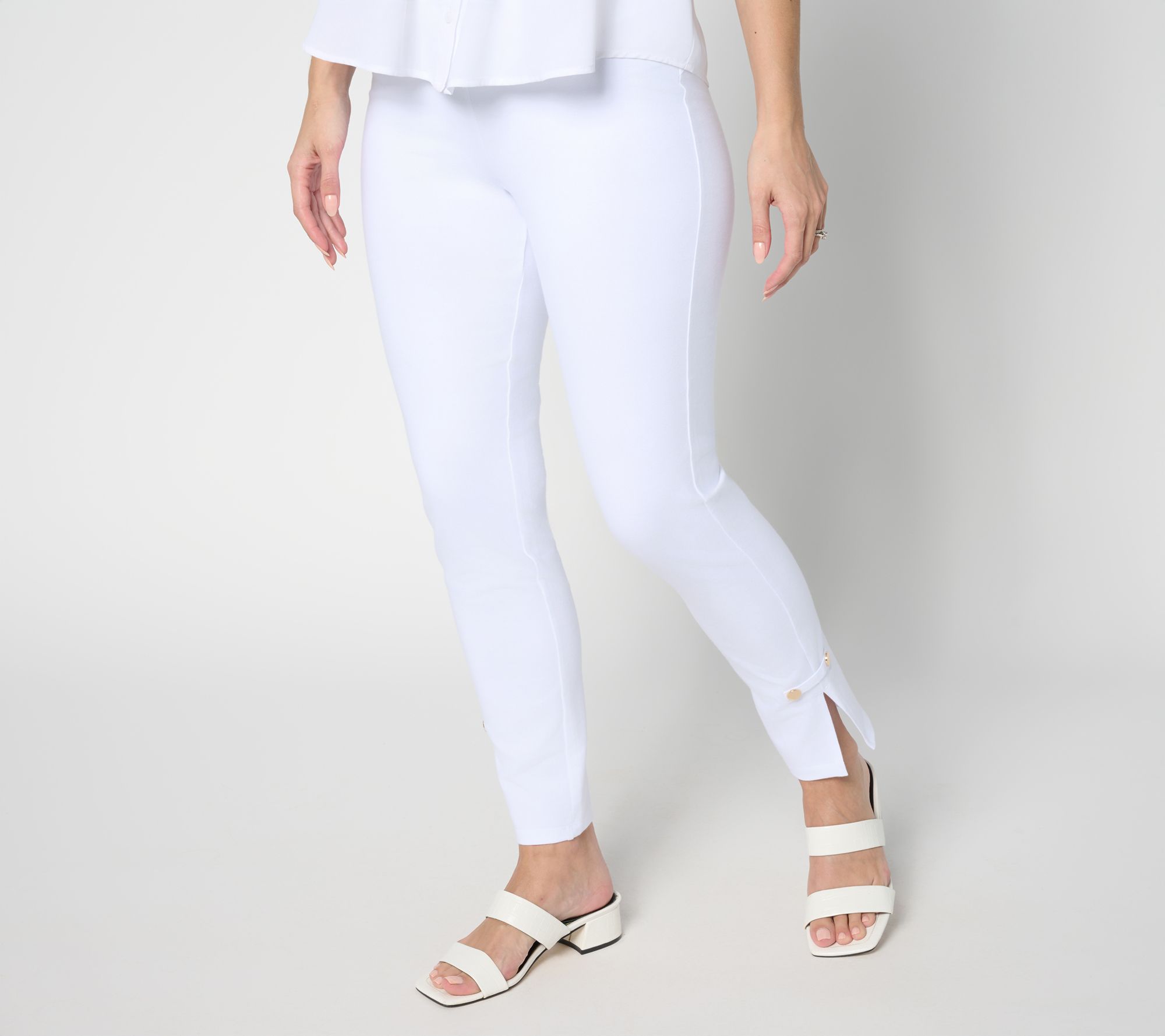 Wicked by Women with Control Petite Slim Leg Ankle Pants