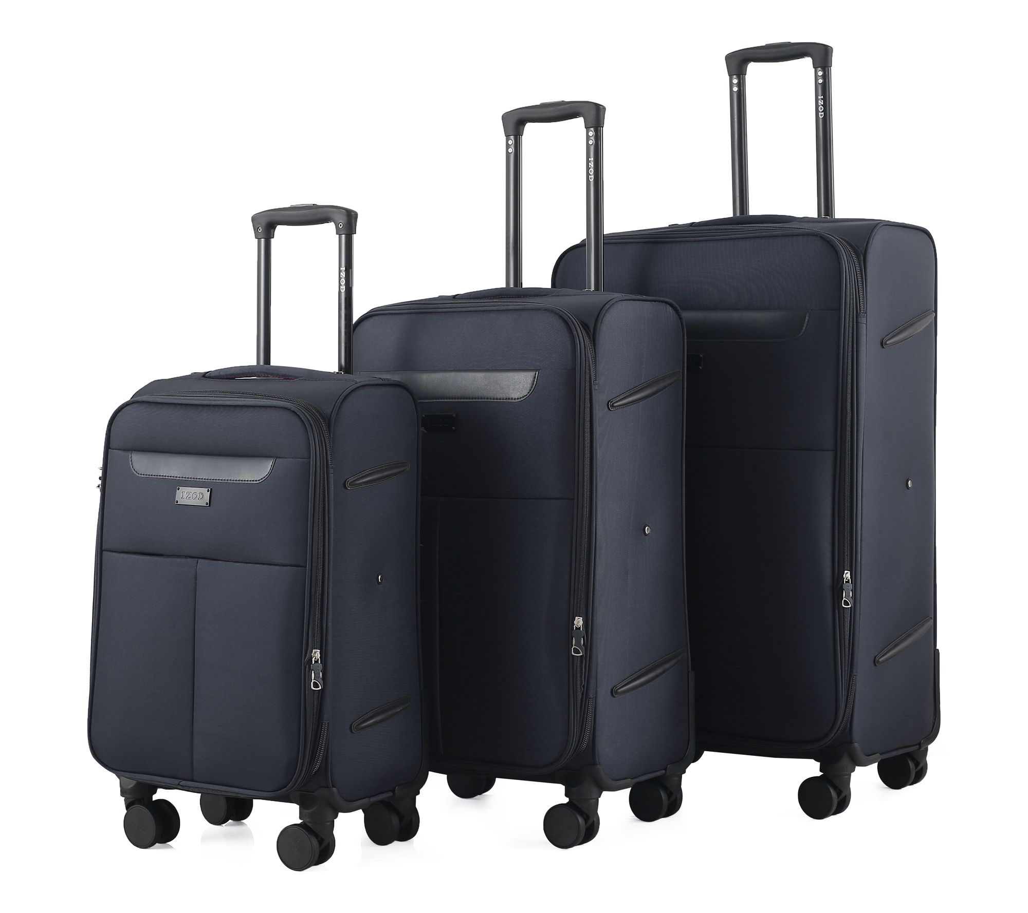 IZOD Liam Soft Shell 3-Piece Luggage Set - 20/24/28"