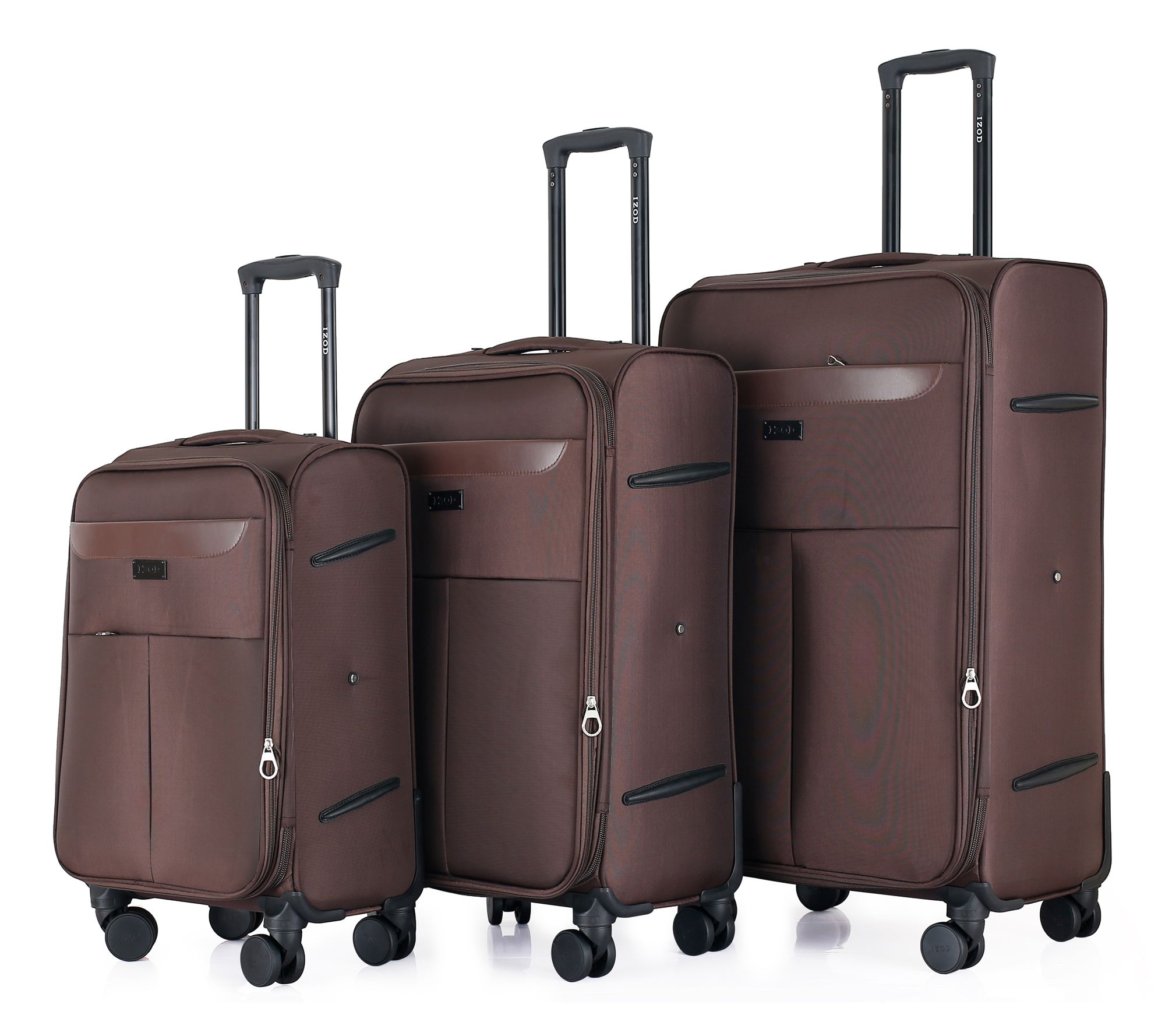 IZOD Liam Soft Shell 3-Piece Luggage Set - 20/24/28"