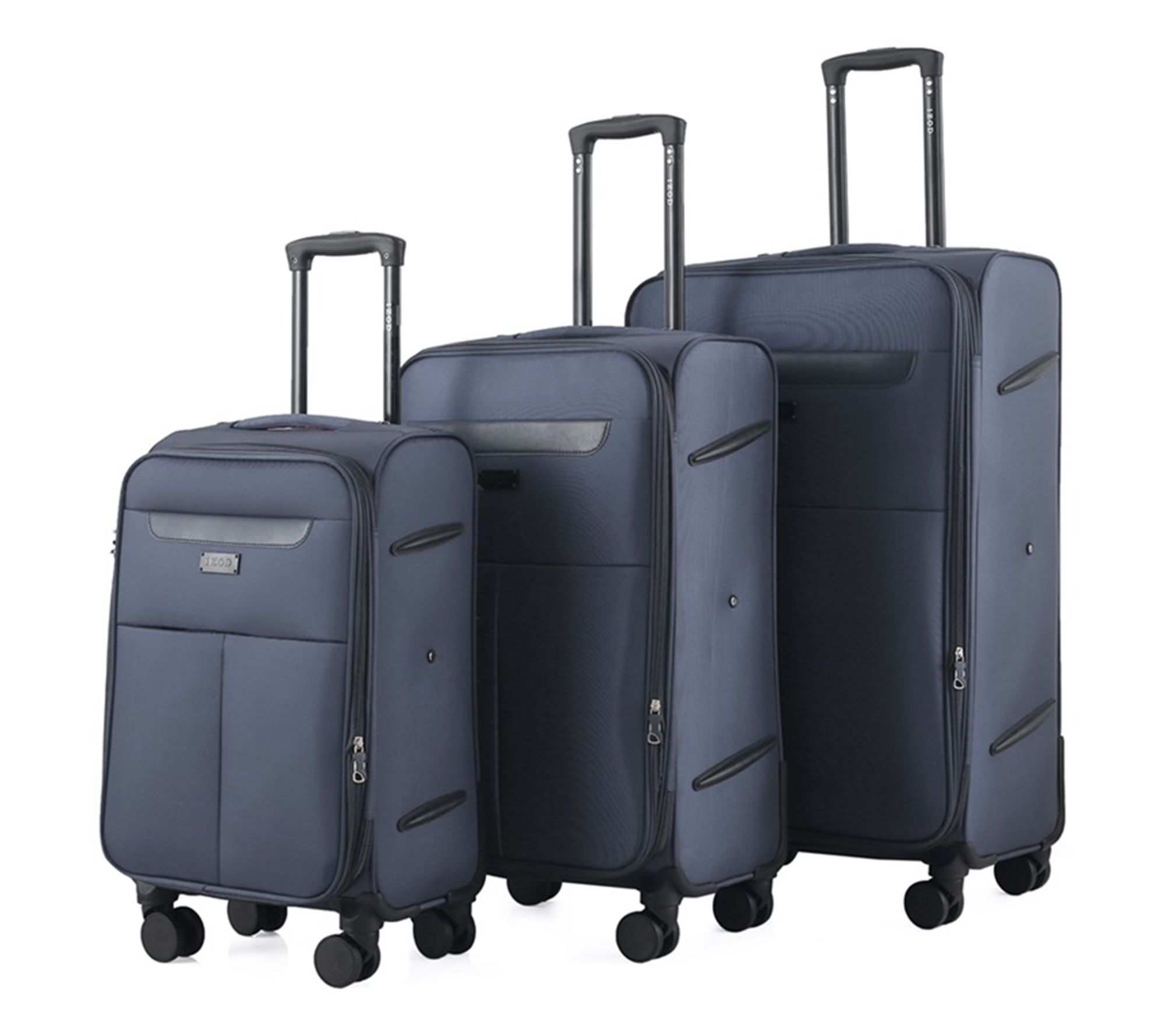 IZOD Liam Soft Shell 3-Piece Luggage Set - 20/24/28"