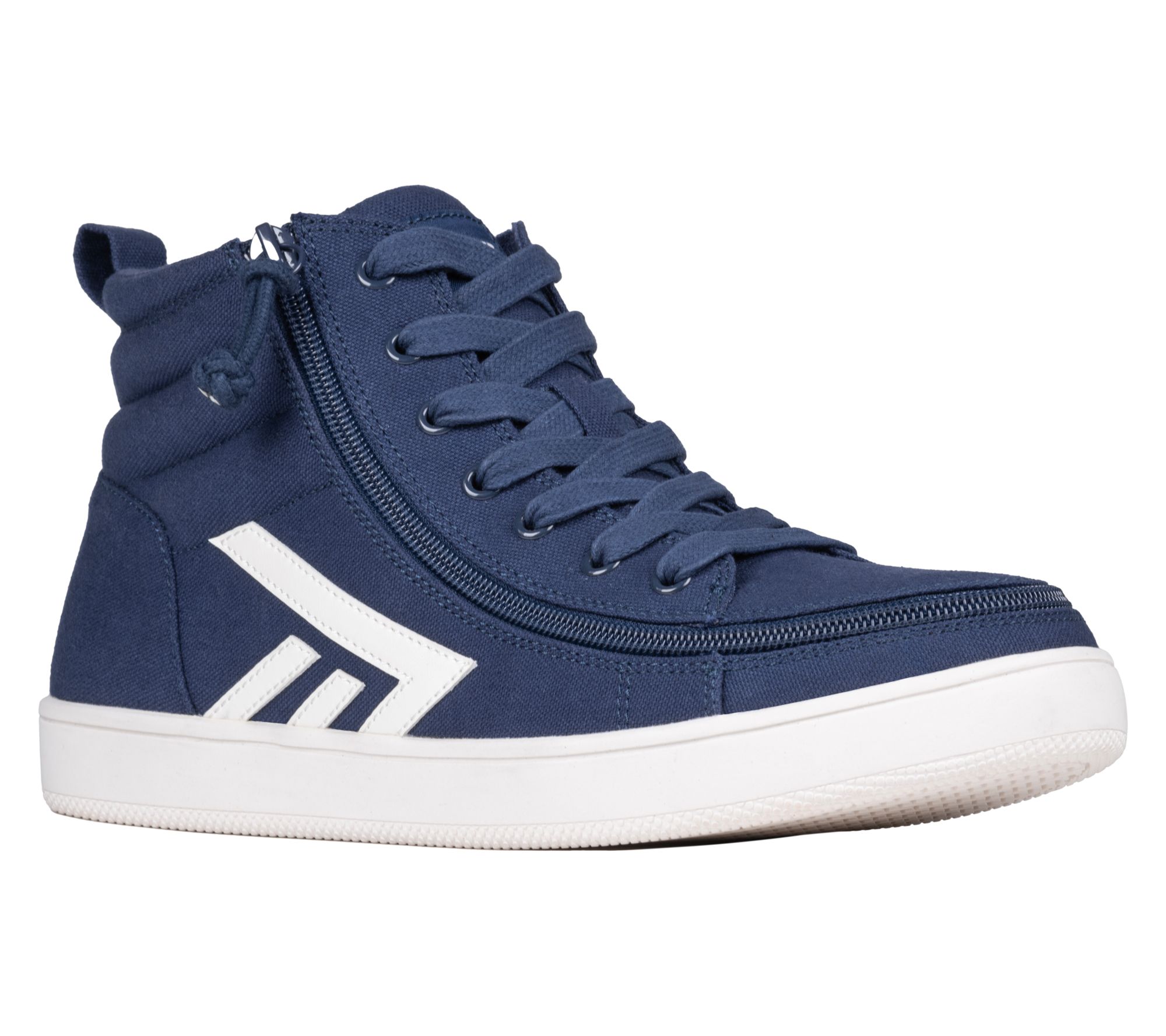 BILLY Footwear zip-on Men's Navy/White CS HighTop