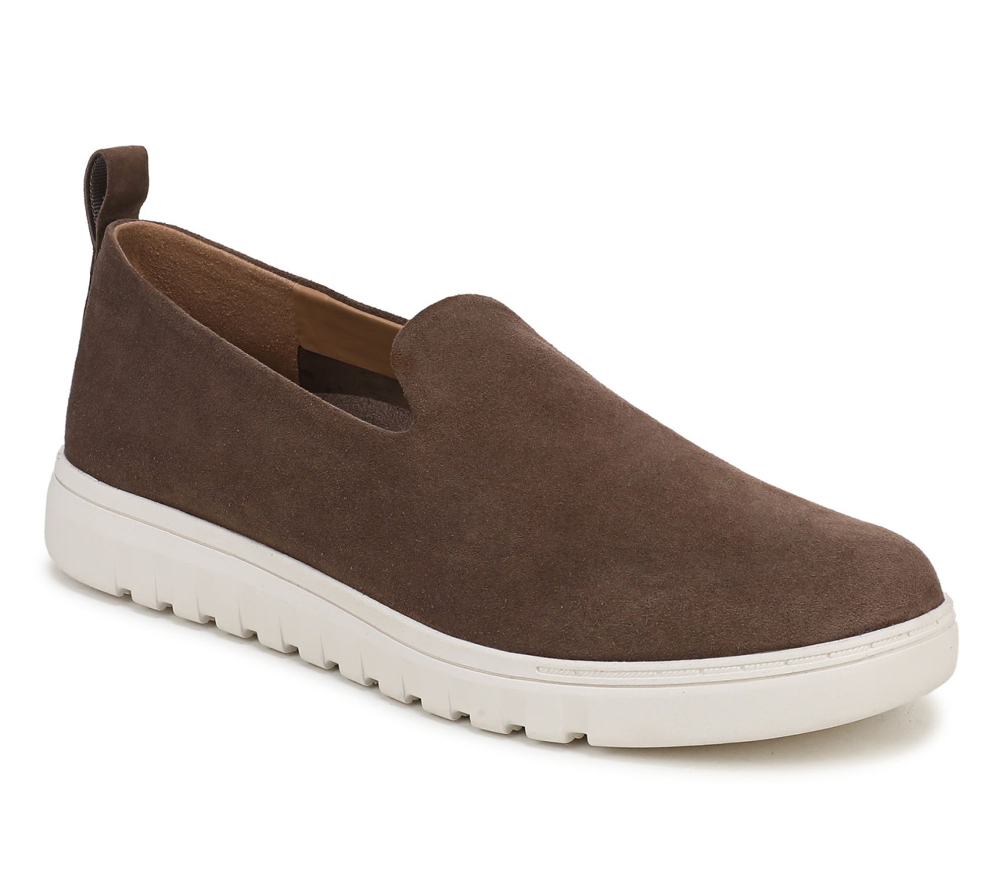 Vionic Nubuck Leather Slip On Sneakers - Uptown Willa
