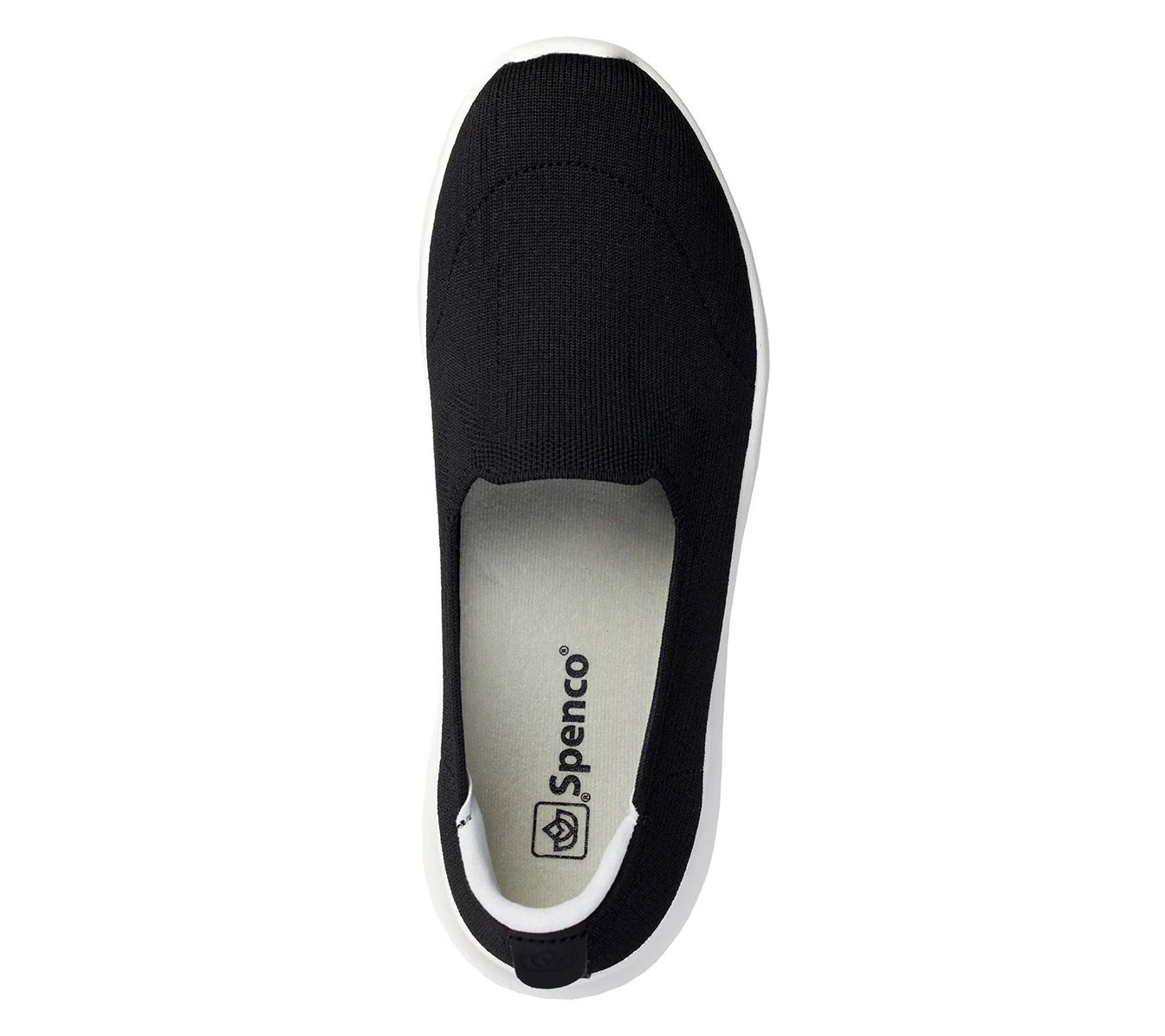 Flip Flops Qvc Shoes Spenco Spenco Orthotic Knit Slip-On Sneakers