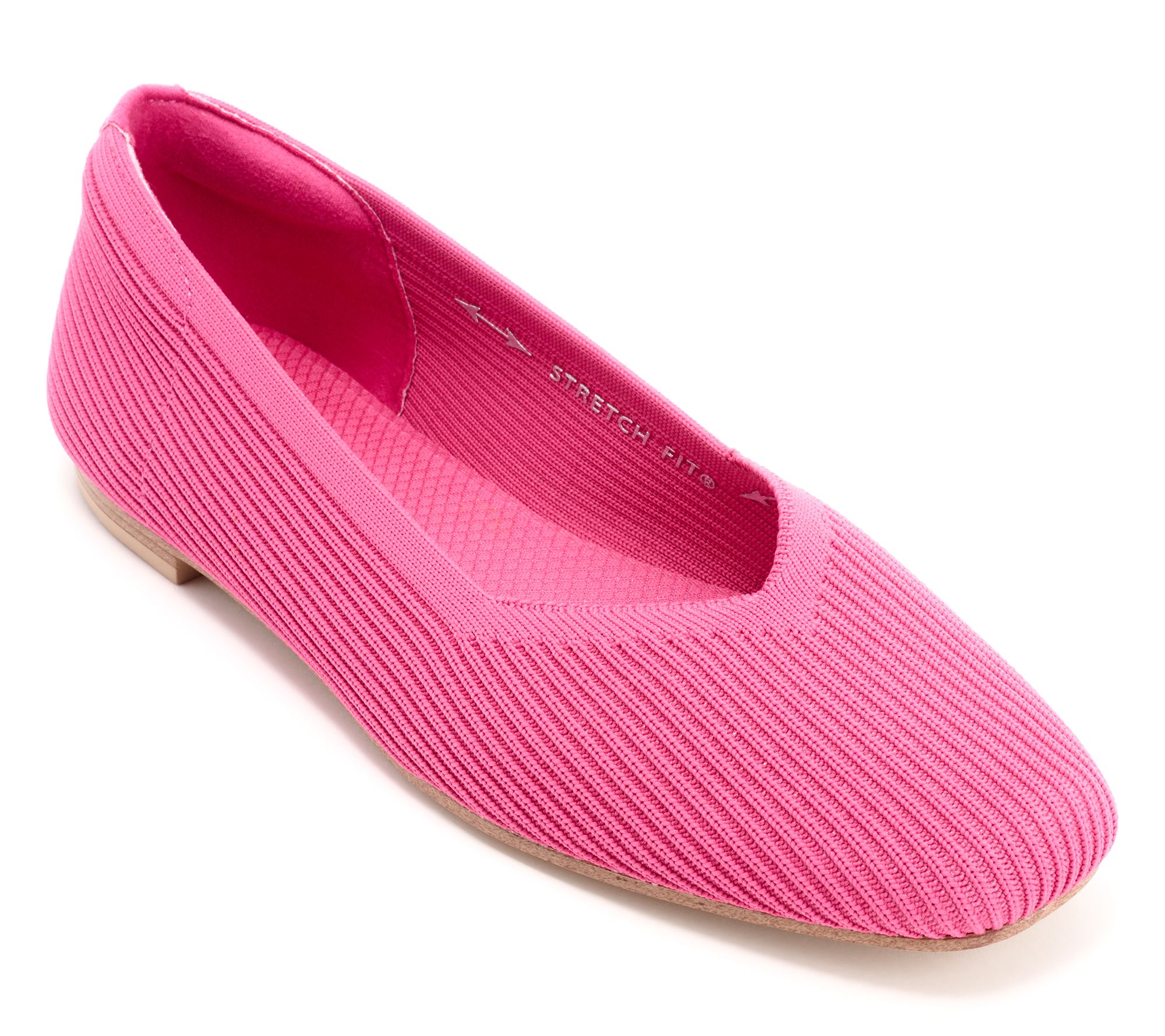 "As Is" Skechers Cleo Square Washable Knit Flats - Blissful Soul