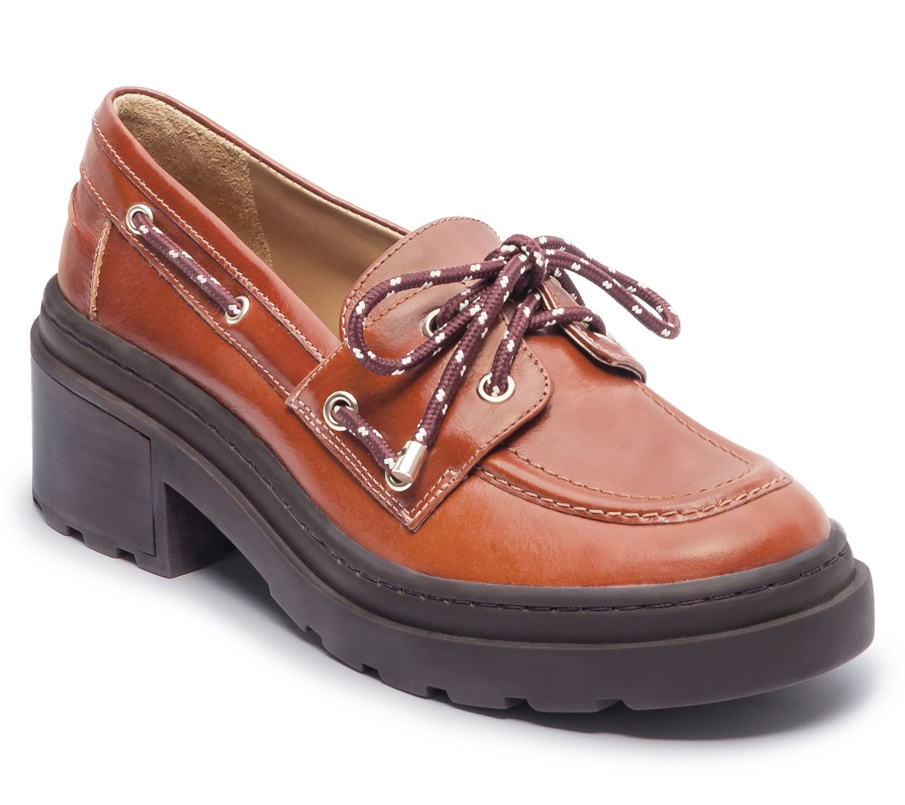 Bernardo Boat Style Leather Loafer - Nico