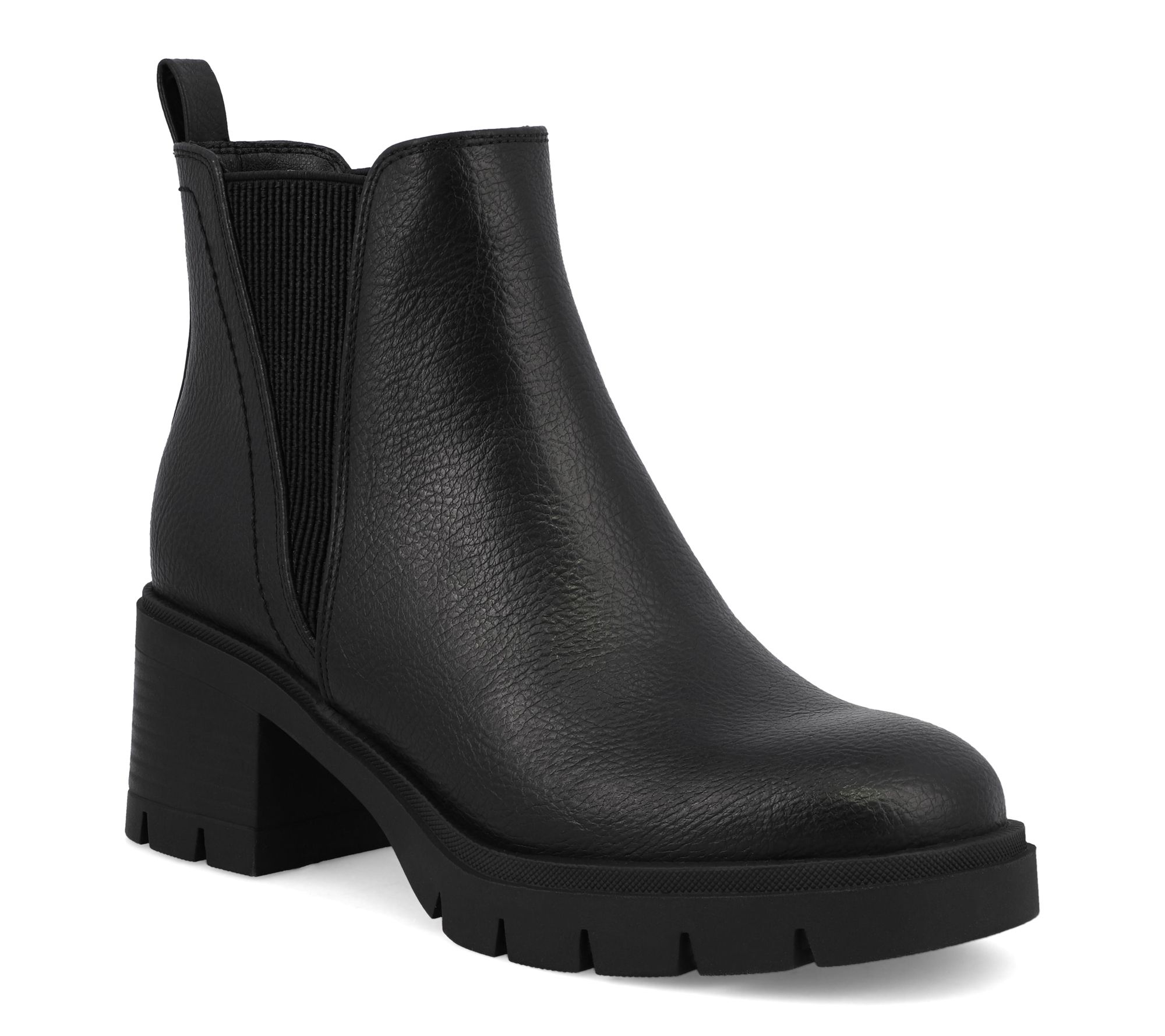 MIA Lug Sole Chelsea Boots - Panola