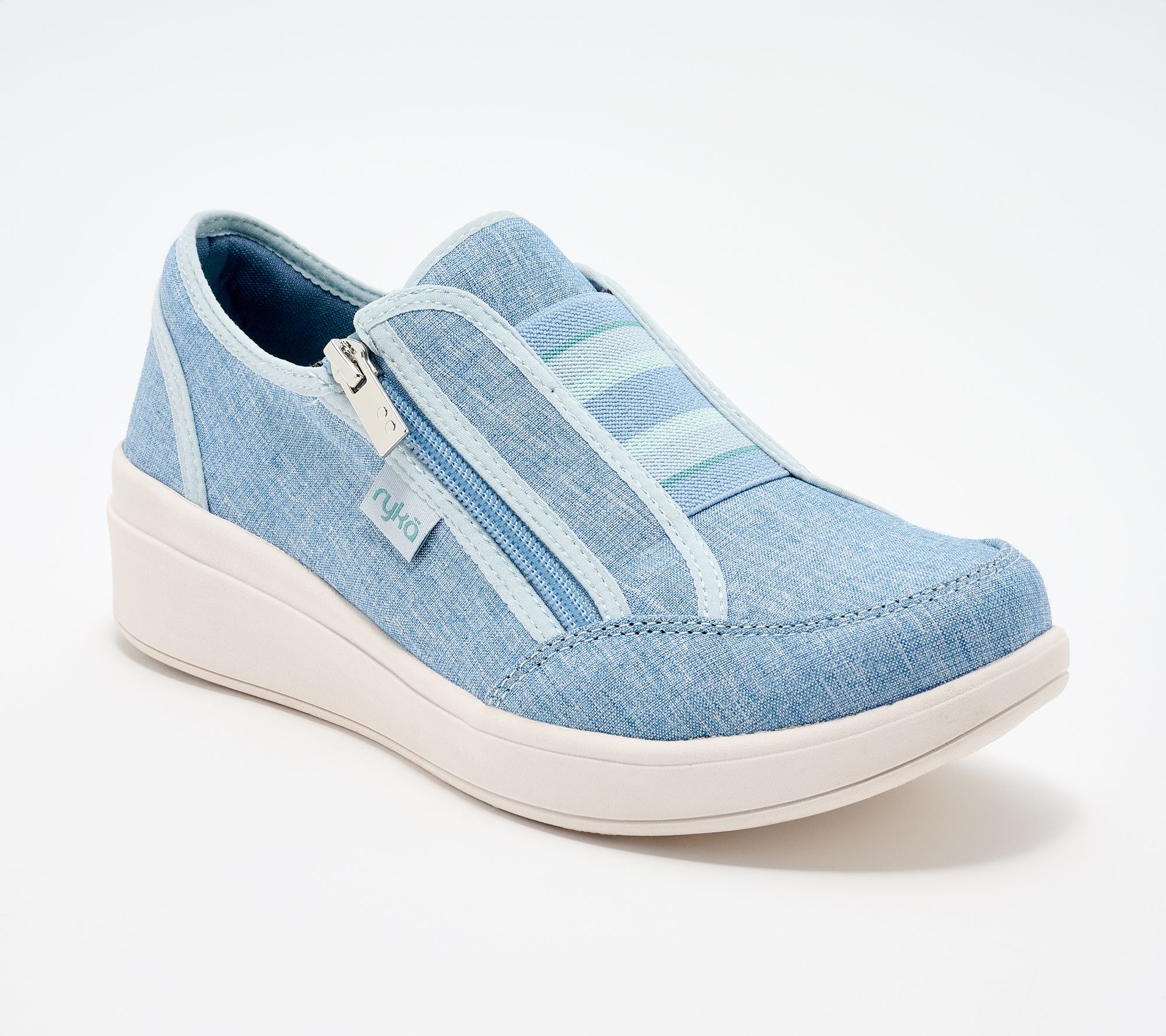 Ryka Side Zip Slip-Ons - Lounge