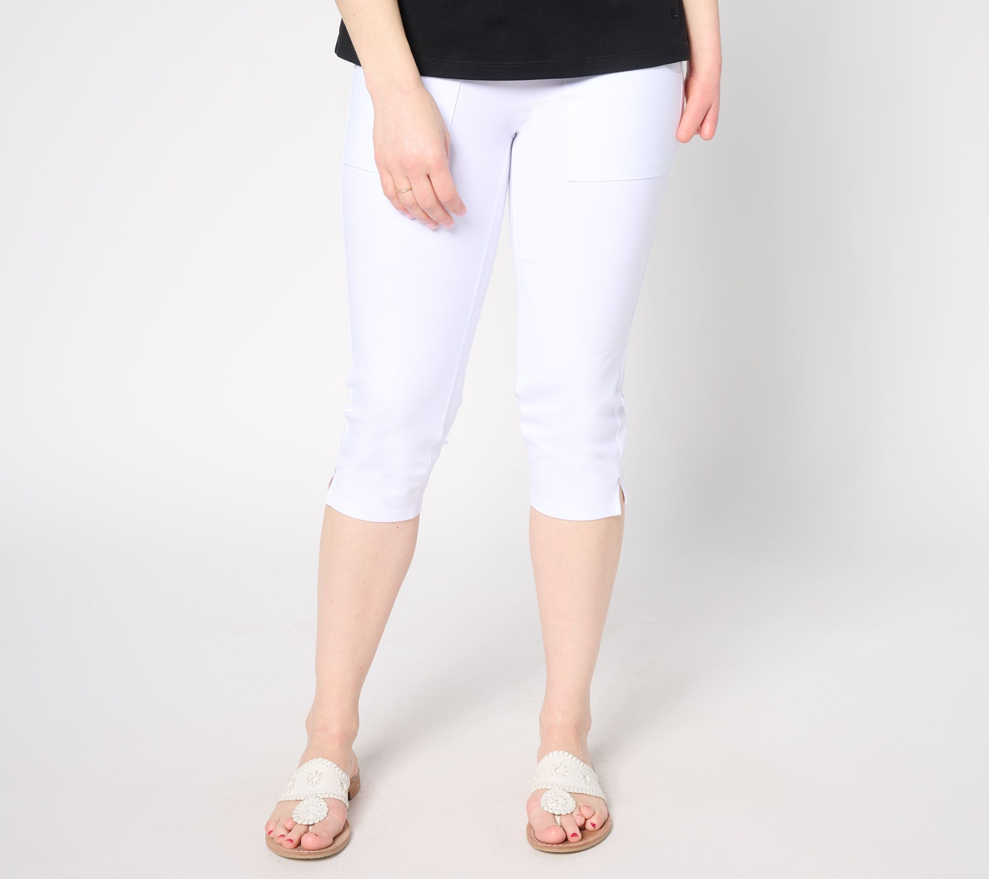 "As Is" Women with Control Reg Tummy Control 86/14 Pedal Pusher