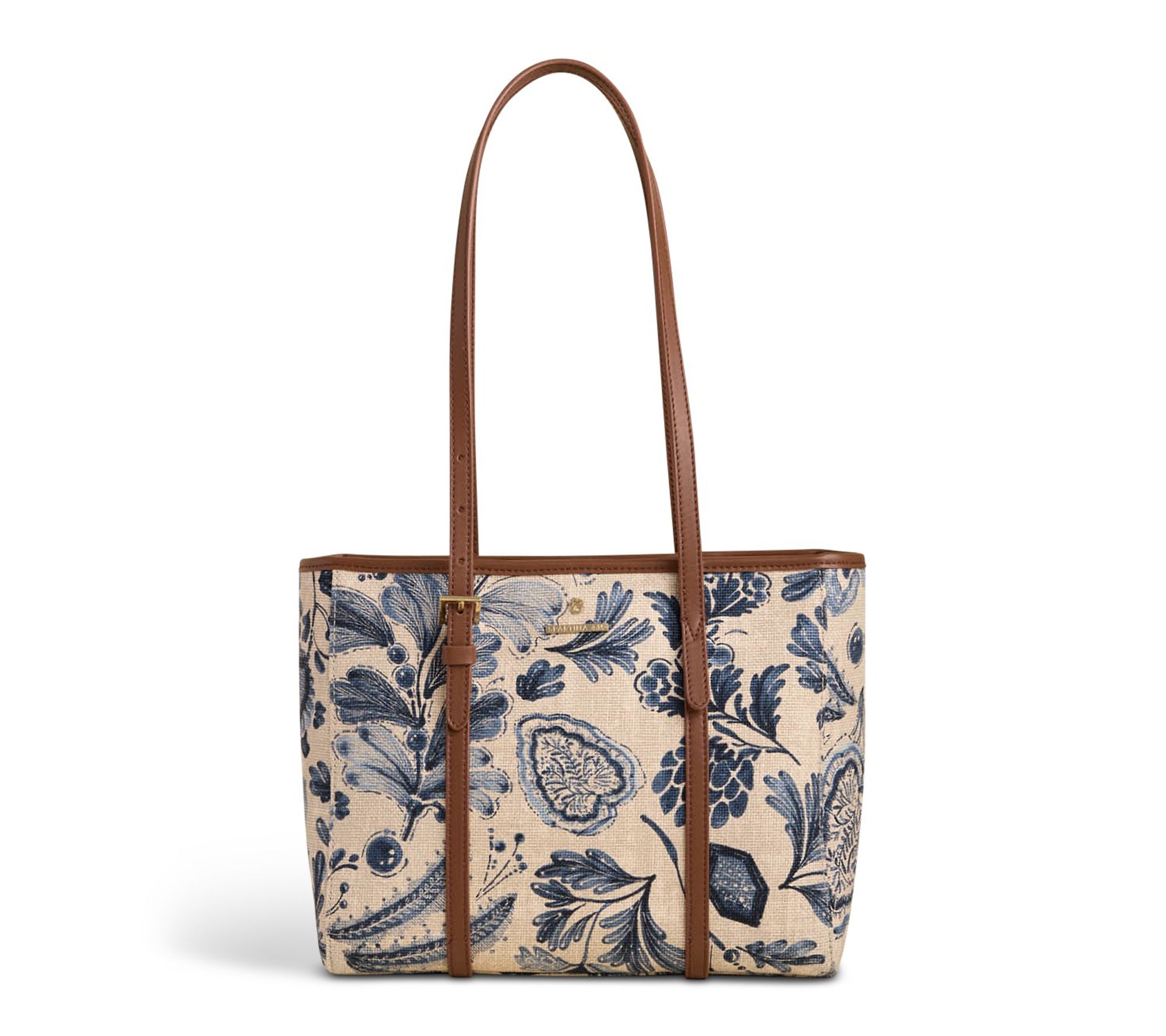 Spartina 449 Siera Leather Tote - Serpentine - QVC.com