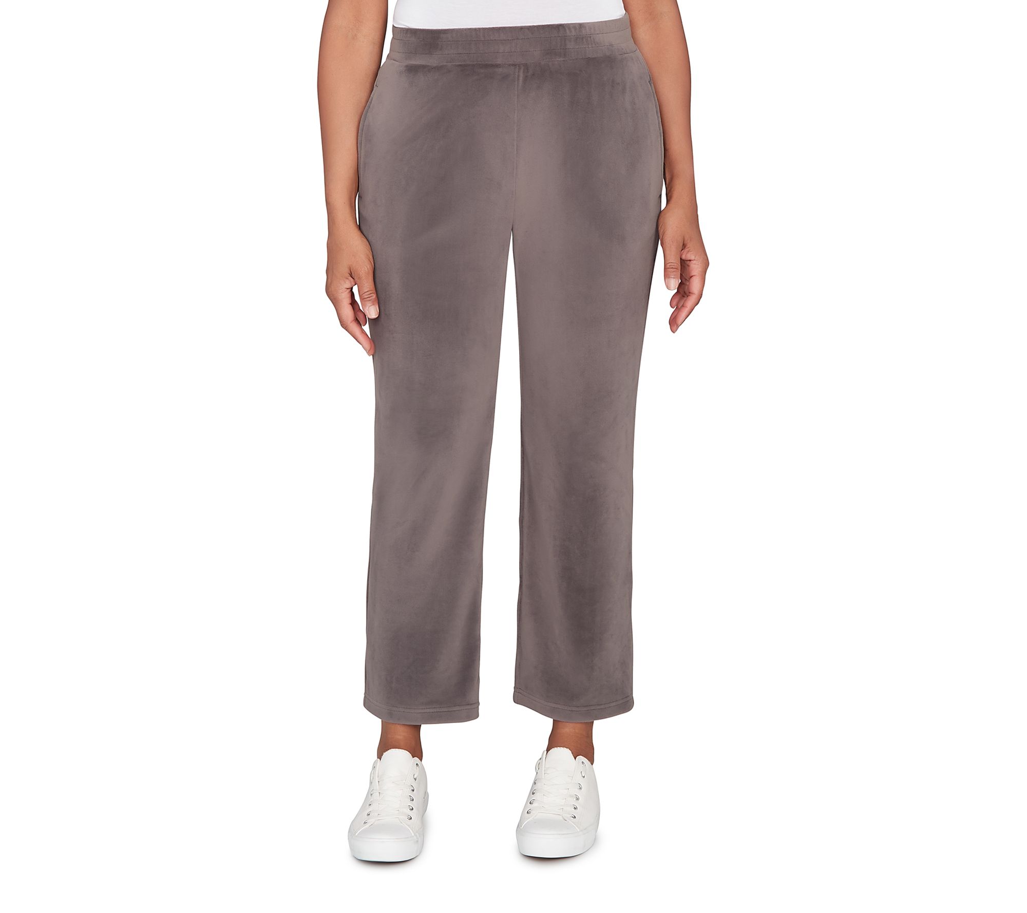 Alfred Dunner Petite Luxe Double Knit Average Length Pants