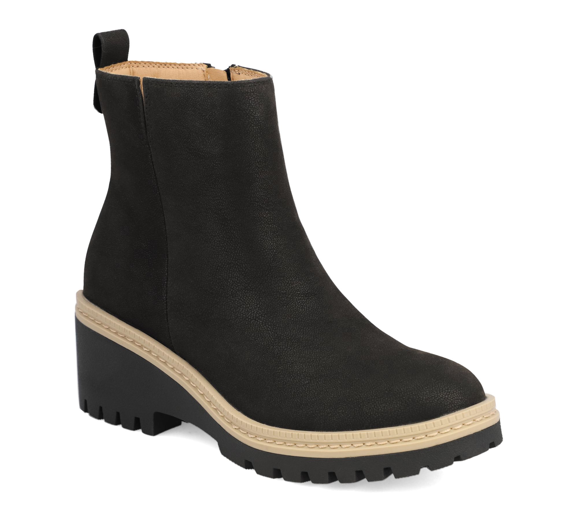 MIA Chunky Heel Ankle Booties - Phinly