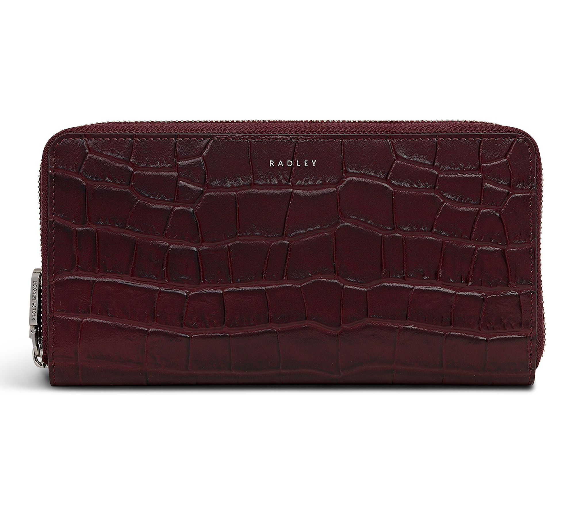 RADLEY Dukes Place - Faux Croc Large Zip AroundWallet