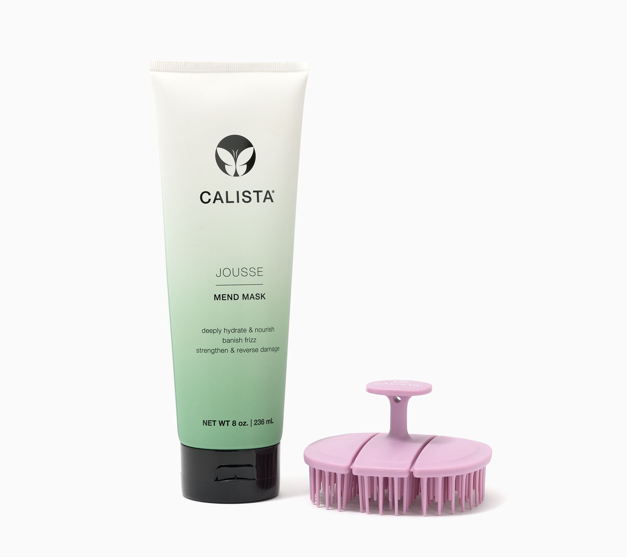 Calista Jousse 8oz Mend Mask + Smoothie Scalp Brush