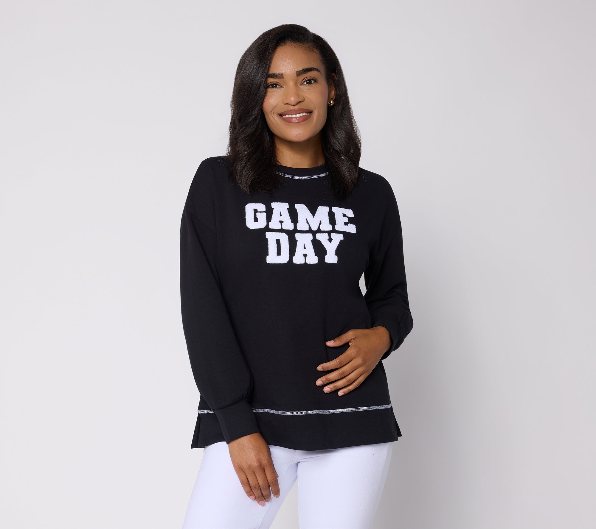Belle by Kim Gravel Game Day Sideline Chic Top