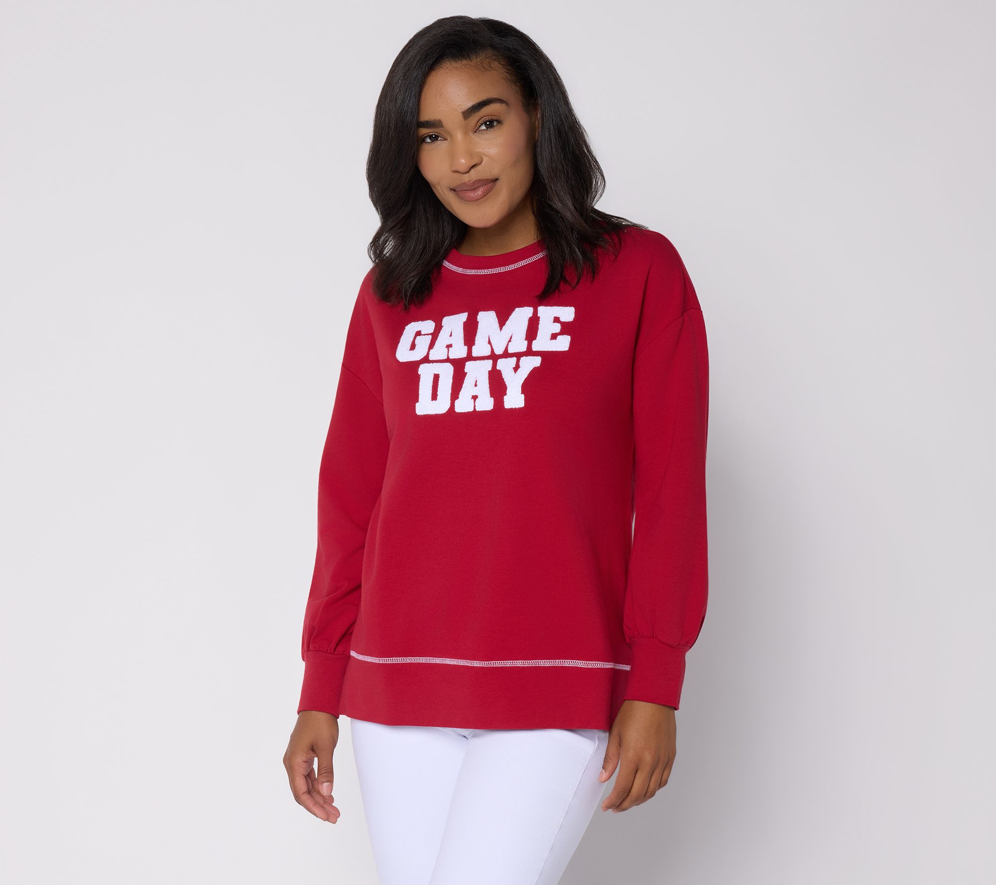Belle by Kim Gravel Game Day Sideline Chic Top