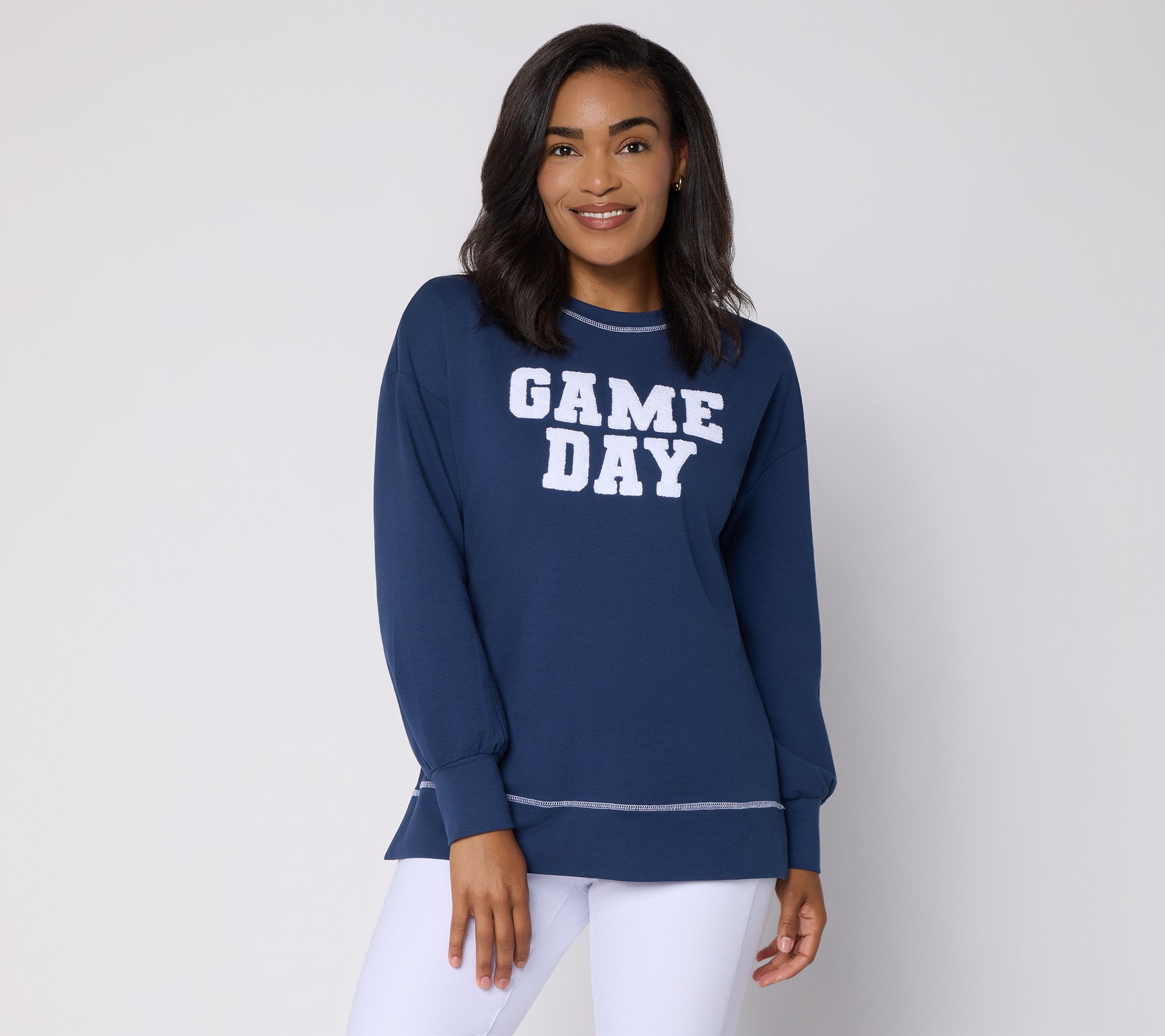 Belle by Kim Gravel Game Day Sideline Chic Top