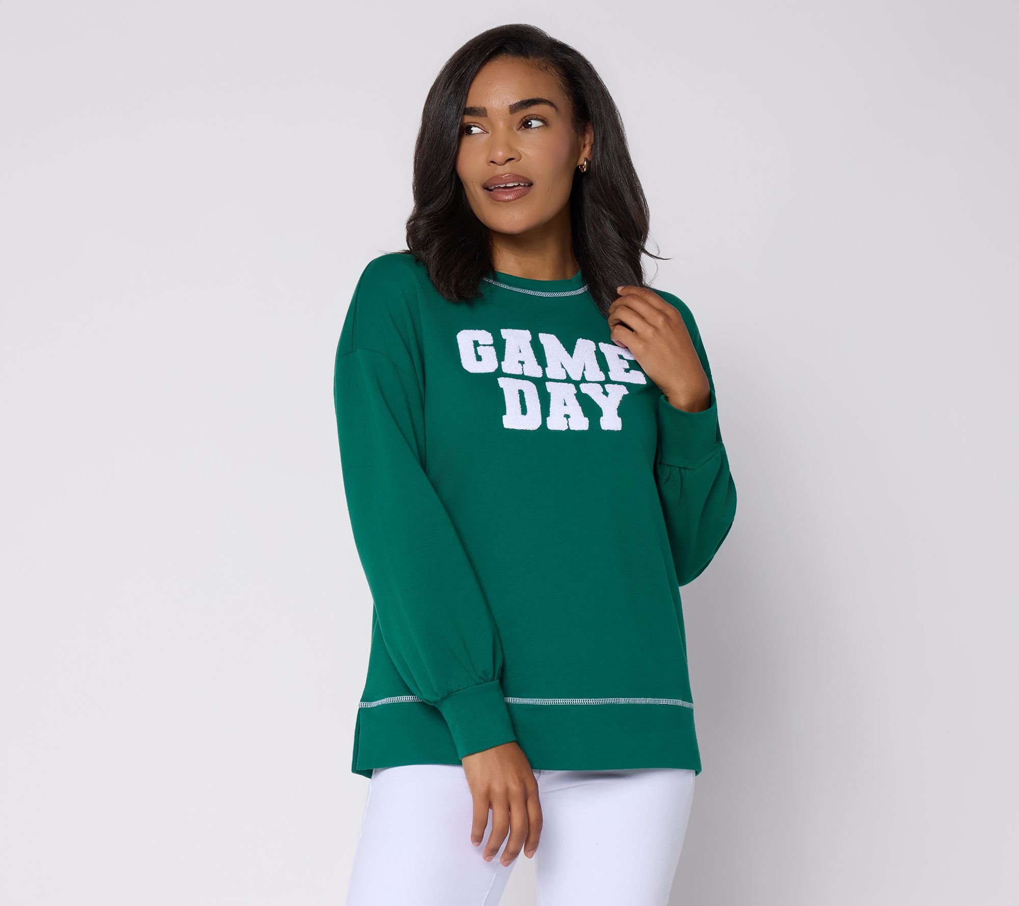 Belle by Kim Gravel Game Day Sideline Chic Top