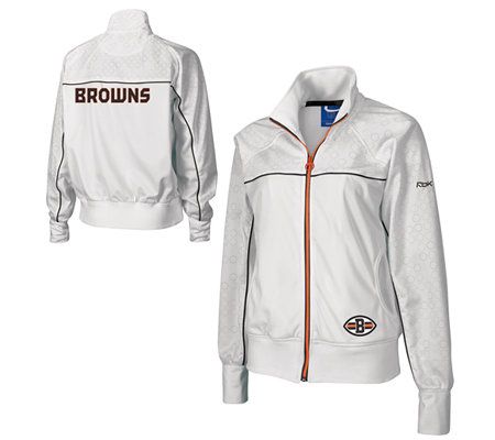 Cleveland browns track outlet jacket