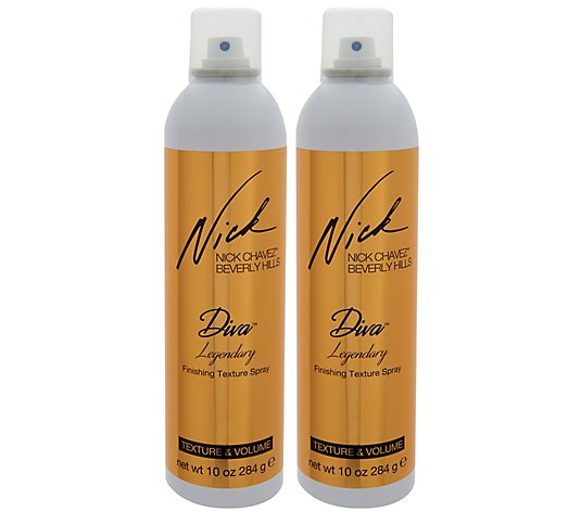 Nick Chavez Diva Legendary Dry Texturizing 10 oz. Spray Duo