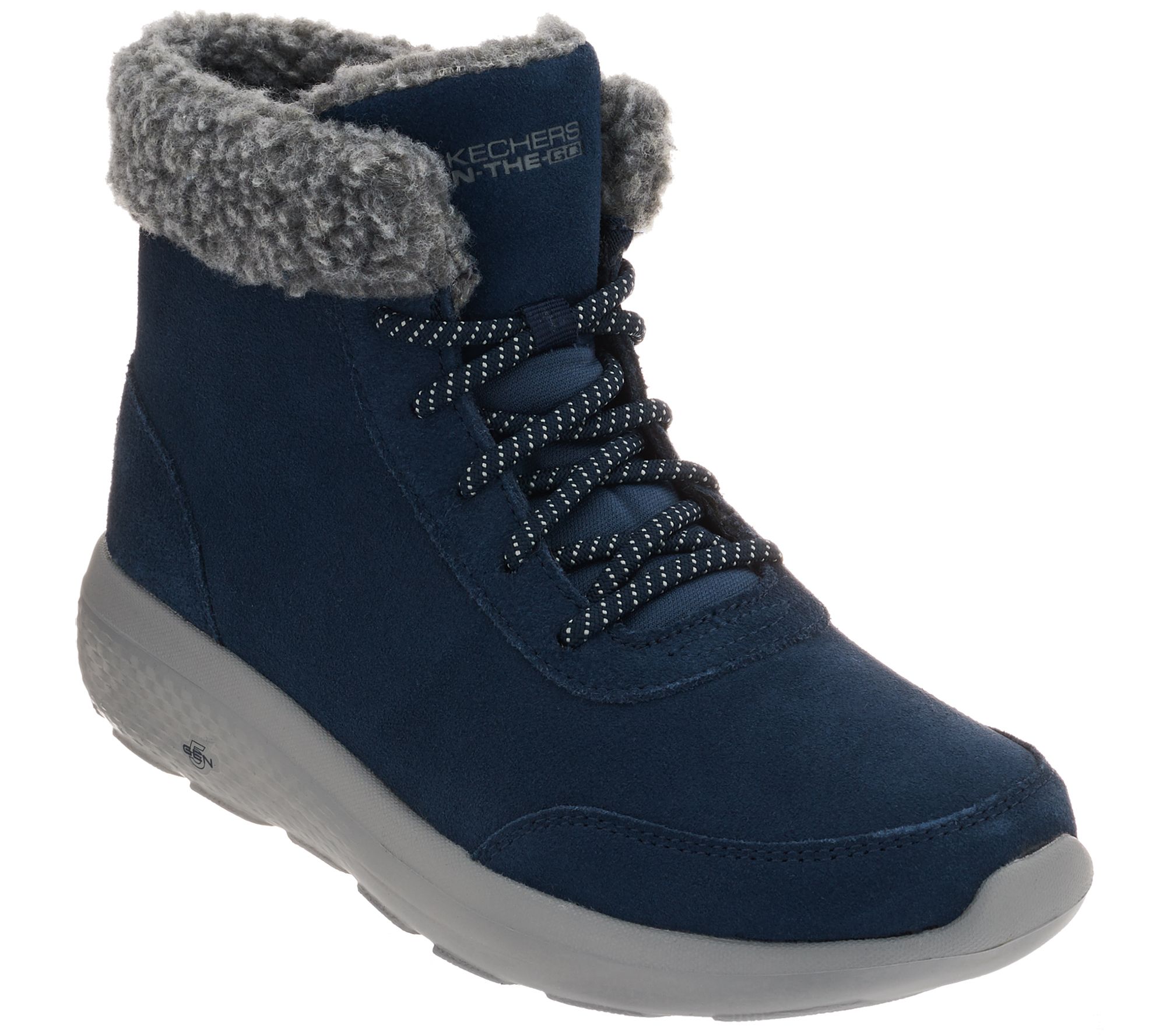 skechers on the go city 2 bungee lace front trainer boot