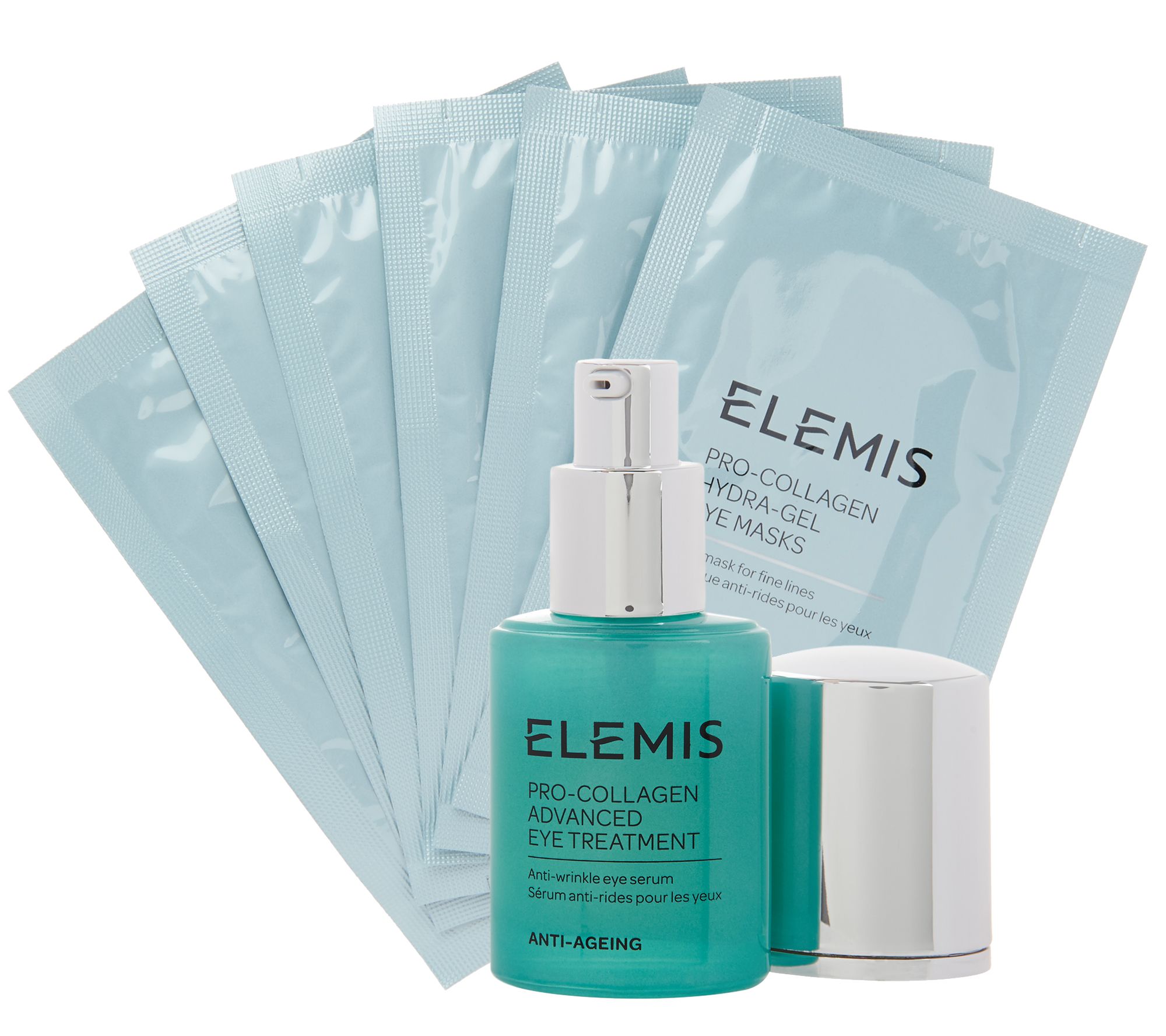 (QVC) Beauty iQ ELEMIS ProCollagen Hydrate & Protect 2Piece Eye Kit