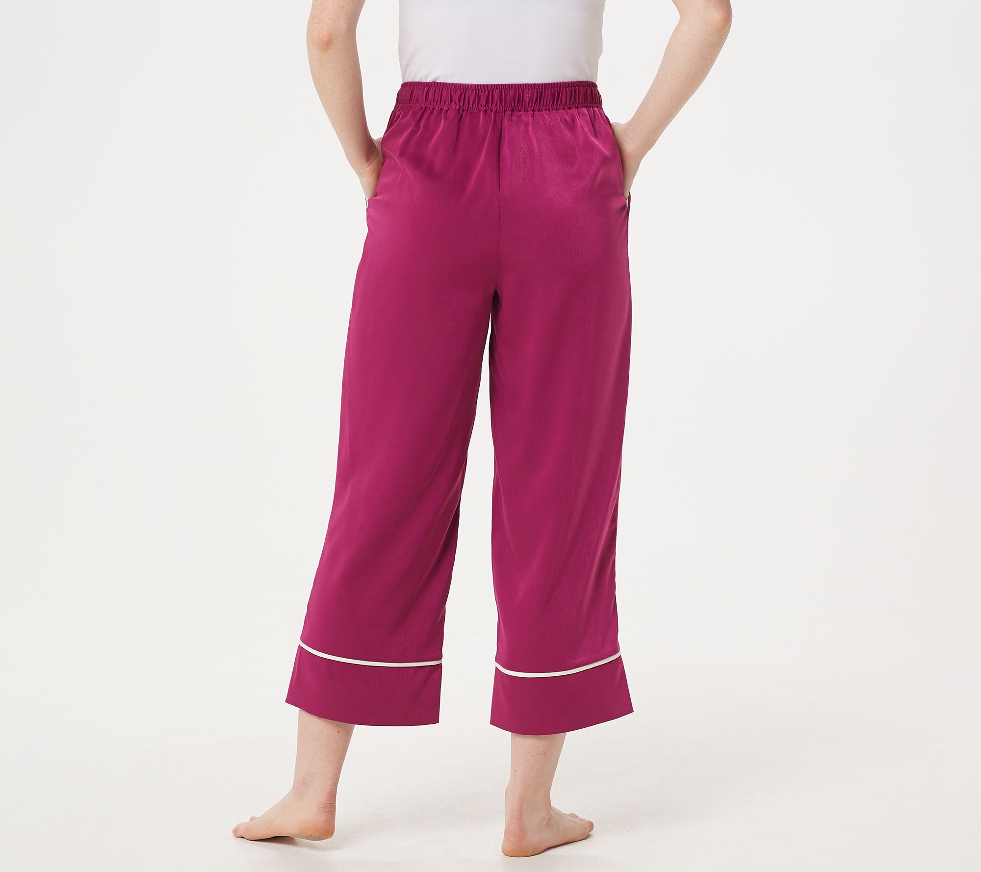 satin pajama pants