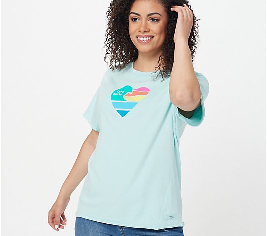 Life is Good Relaxed Crusher Tee